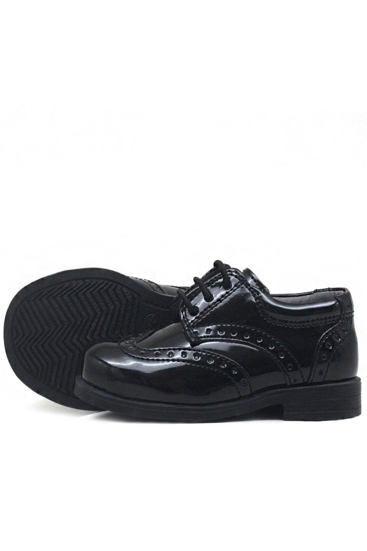 Titan Rugan Bağcıklı Klasik Erkek Çocuk Okul Ayakkabı - Görsel 5
