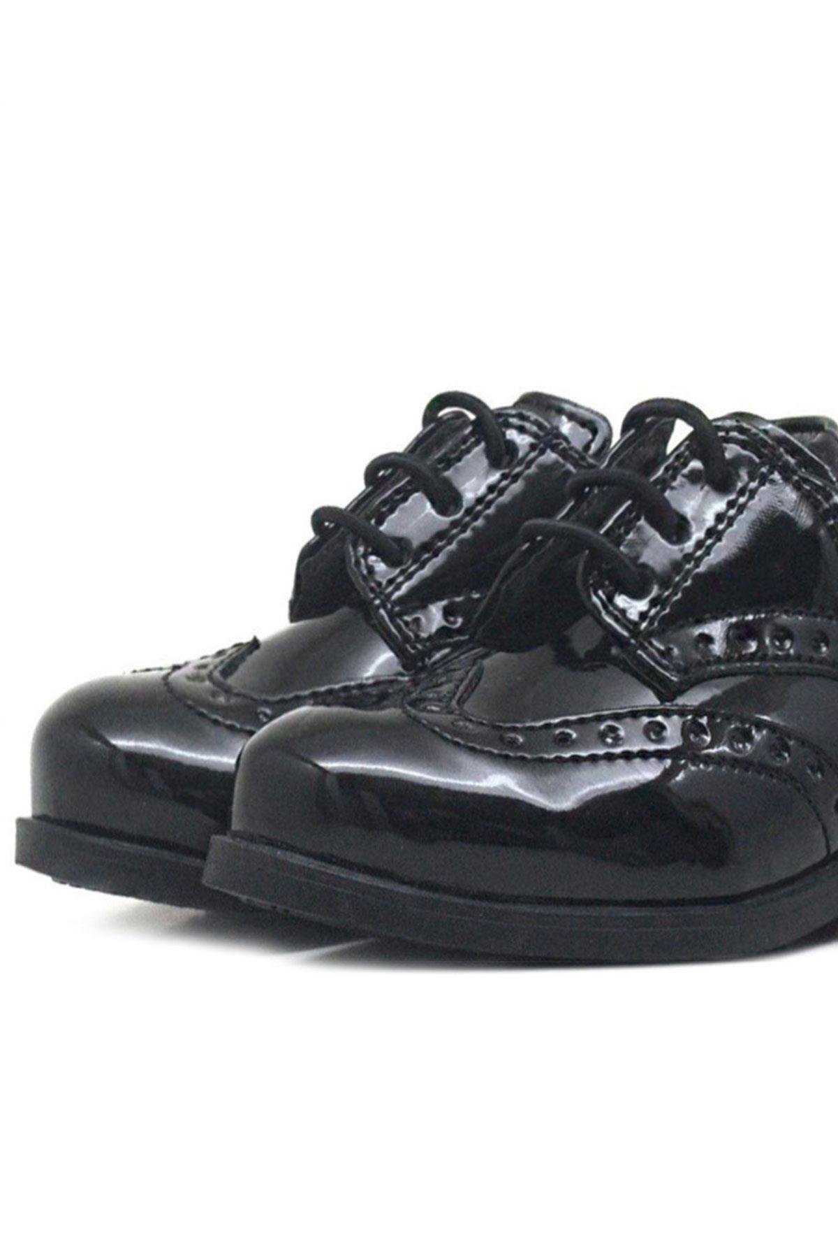 Titan Rugan Bağcıklı Klasik Erkek Çocuk Okul Ayakkabı - Görsel 7