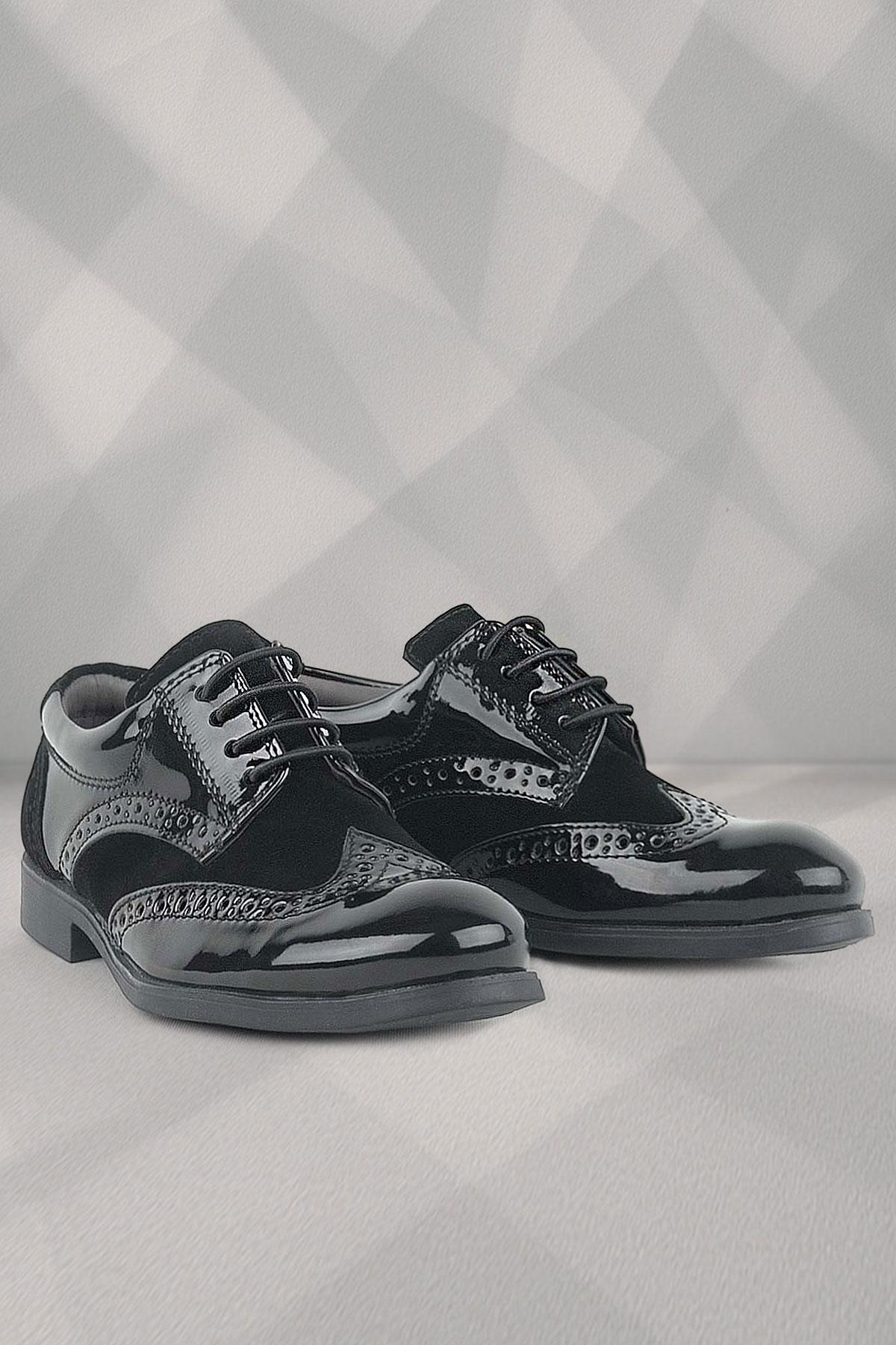 Titan Rugan Bağcıklı Klasik Erkek Çocuk Ayakkabı - Görsel 2