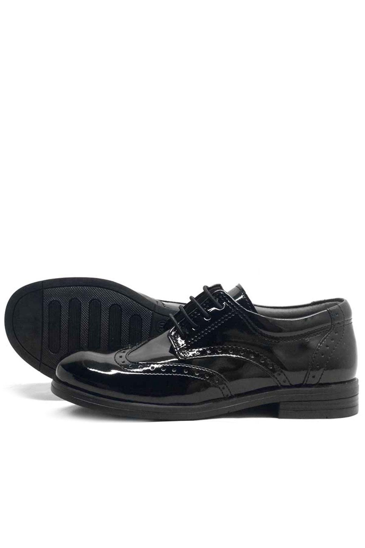 Titan Rugan Bağcıklı Klasik Erkek Çocuk Okul Ayakkabı - Görsel 4