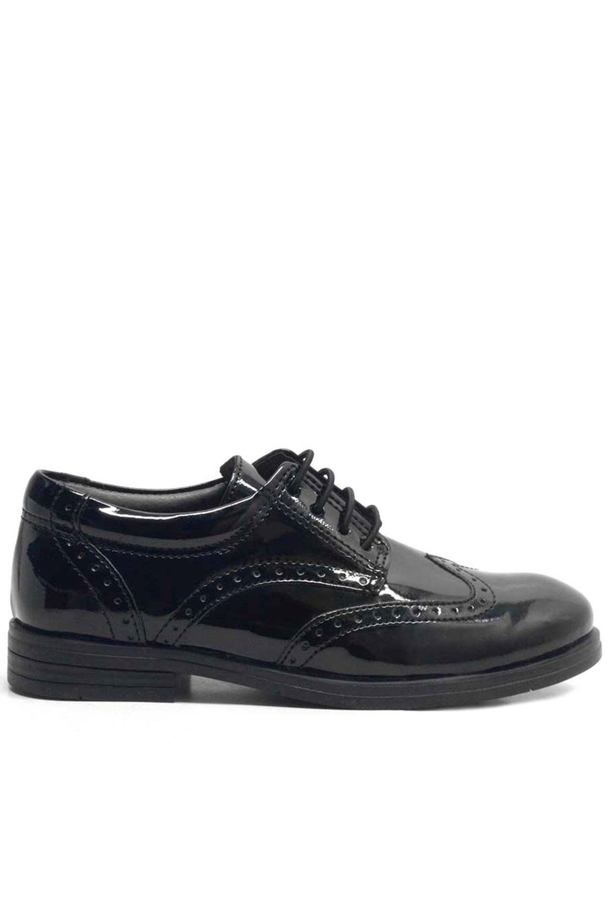 Titan Rugan Bağcıklı Klasik Erkek Çocuk Okul Ayakkabı - Görsel 7