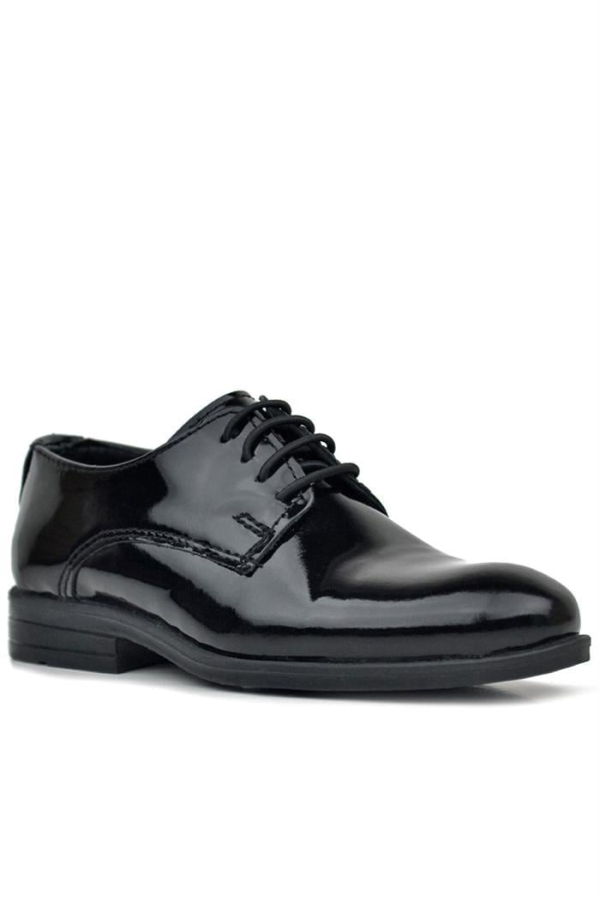 Siyah Rugan Bağcıklı Oxford Çocuk Ayakkabı - Görsel 3