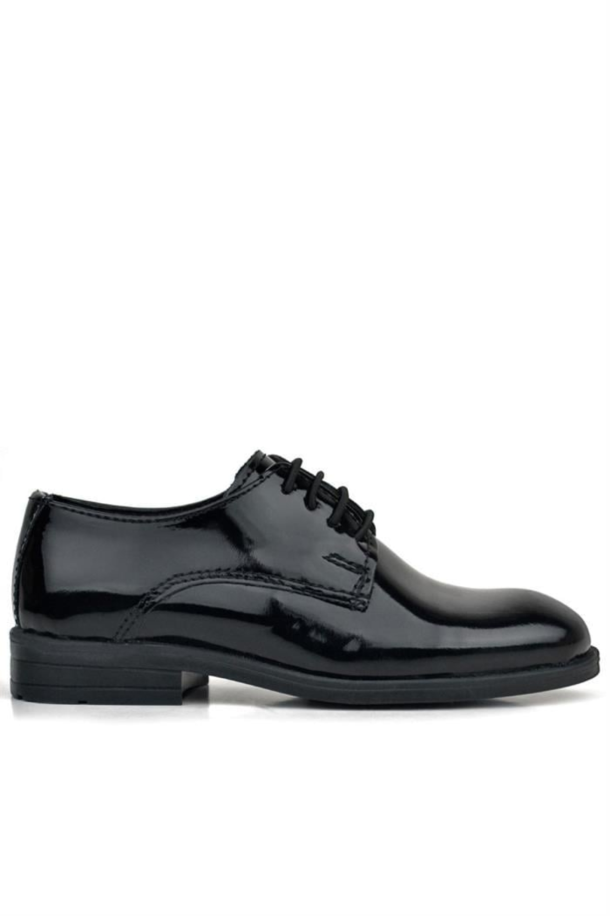 Siyah Rugan Bağcıklı Oxford Çocuk Ayakkabı - Görsel 4
