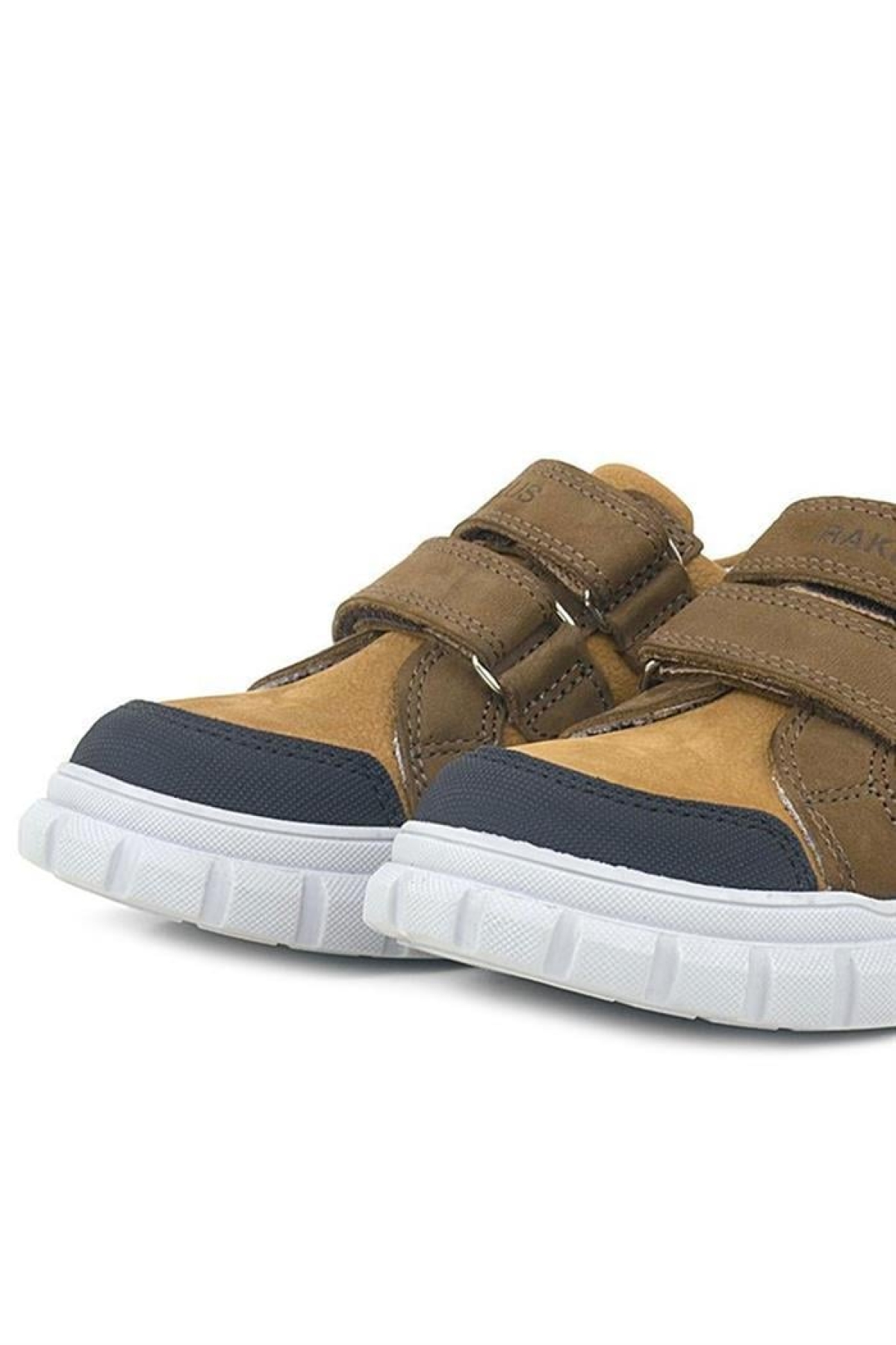 Hakiki Deri Kahverengi Cırtlı Çocuk Günlük Spor Okul Ayakkabı - Görsel 8