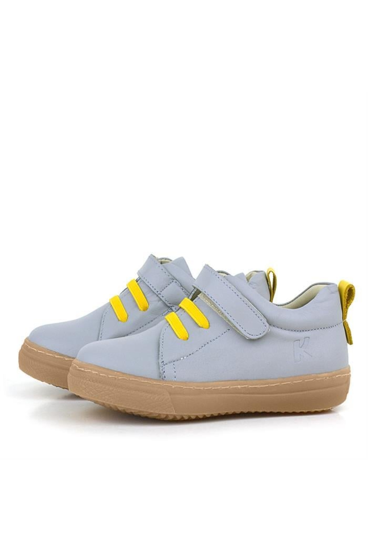 Anatomik Hakiki Deri Yumuşak Lastikli Cırtlı Çocuk Ayakkabı - Görsel 6