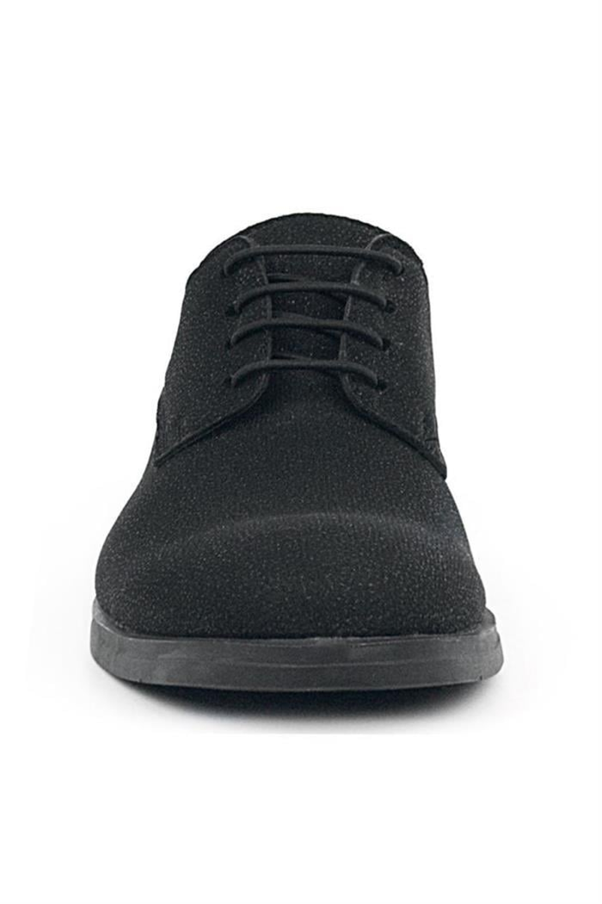 Siyah Simli Bağcıklı Takım Elbise Klasik Çocuk Ayakkabı - Görsel 5