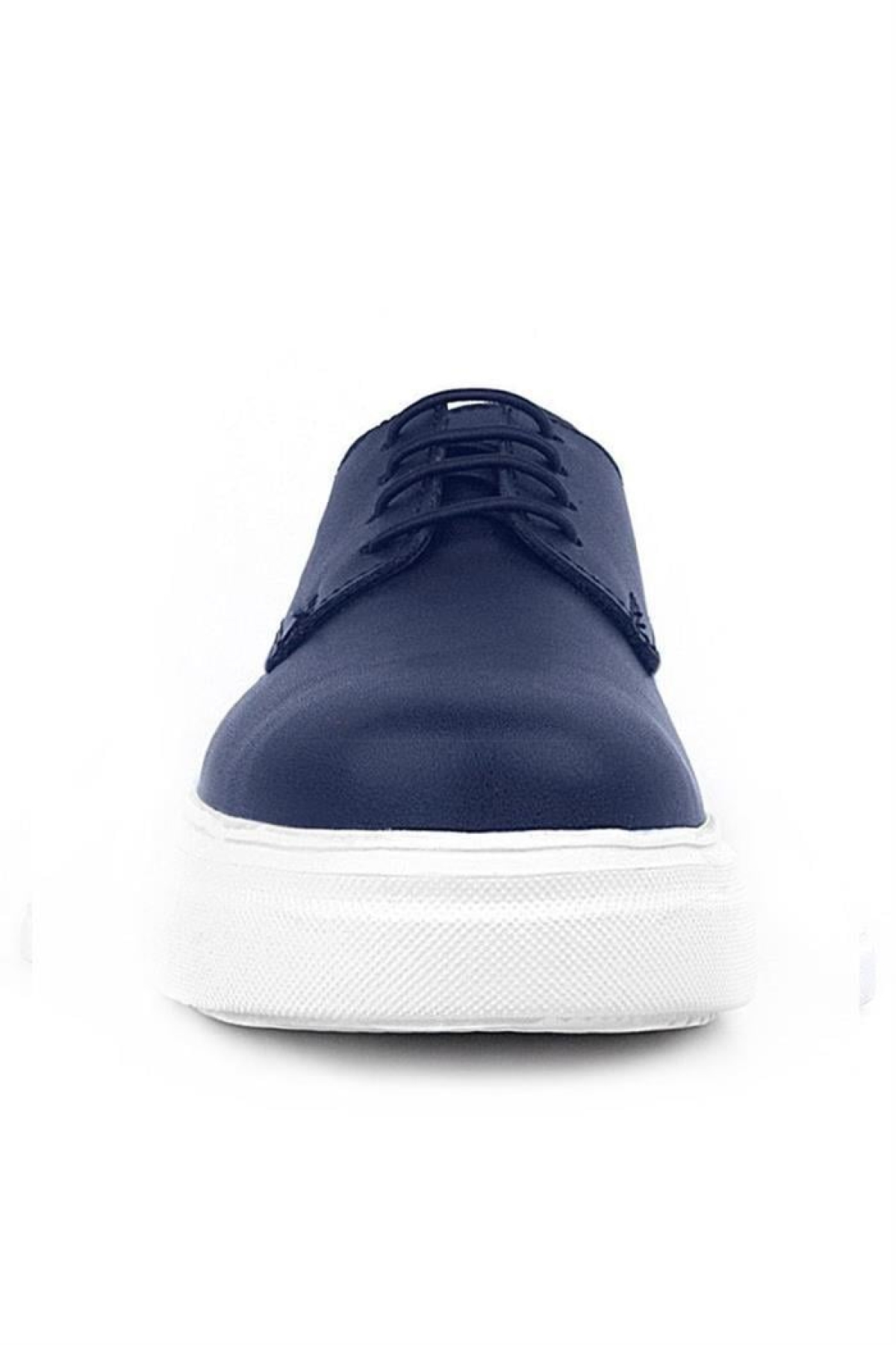 Derby Lacivert Mat Beyaz Taban Çocuk Klasik Ayakkabı - Görsel 5