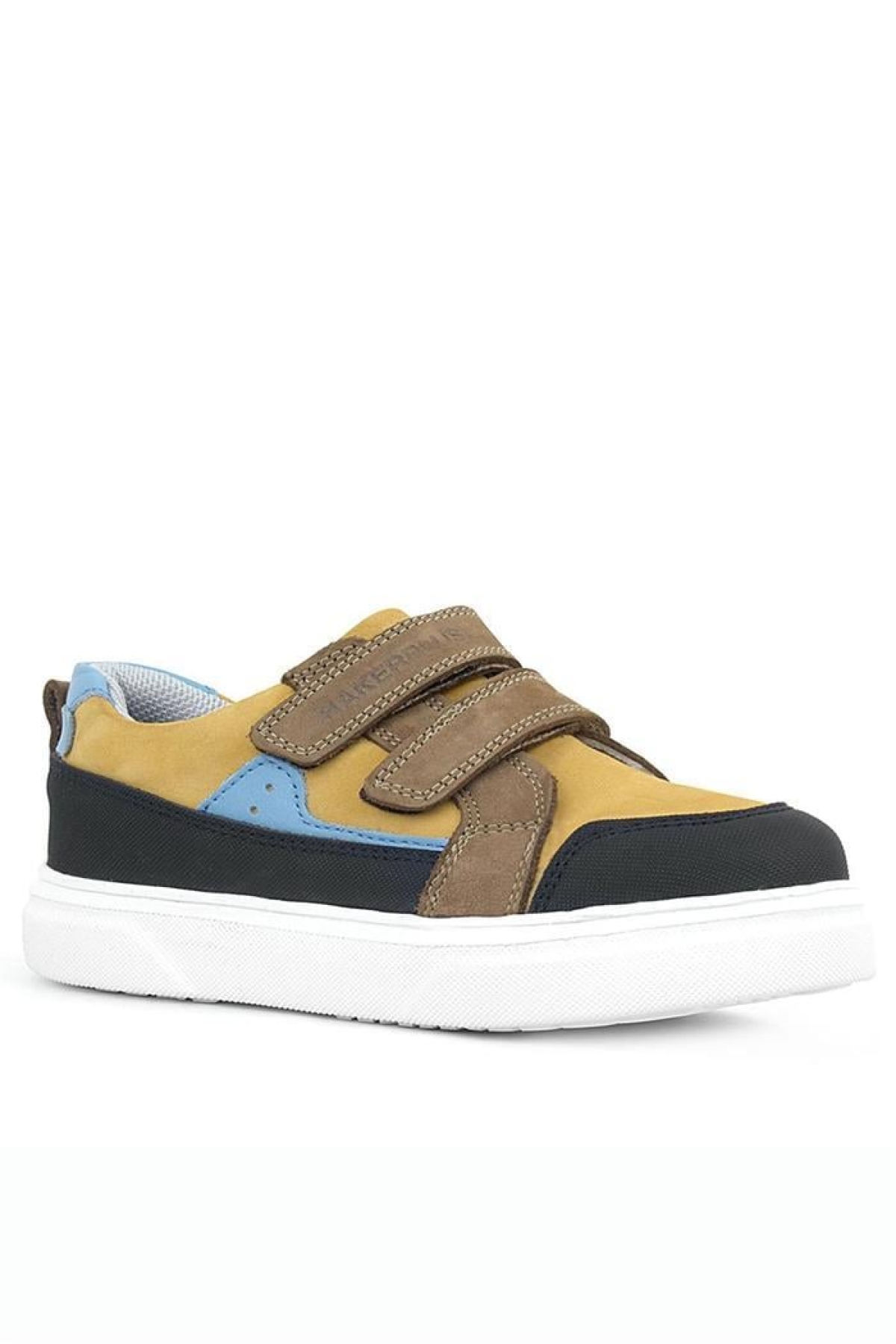 Hakiki Deri Taba Yüksek Taban Cırtlı Çocuk Günlük Spor Ayakkabı - Görsel 2