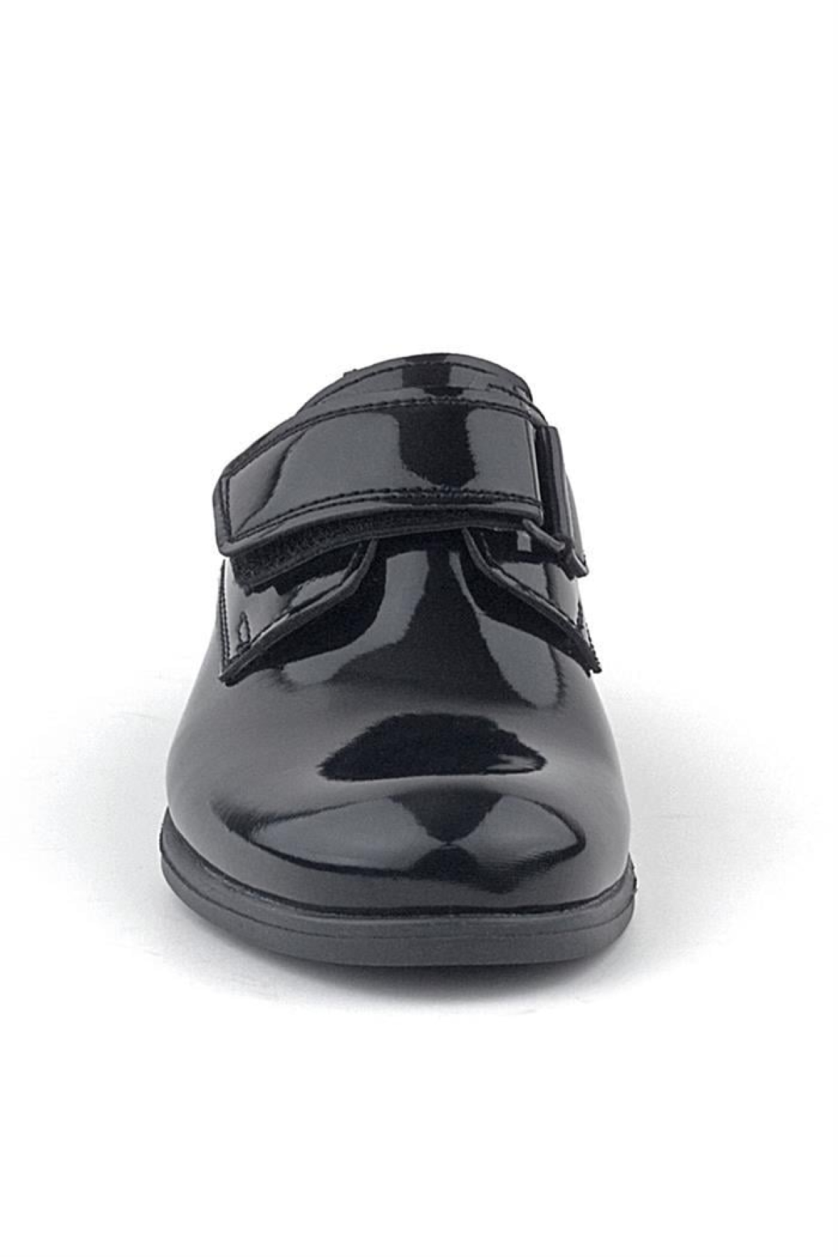 Siyah Rugan Cırt Cırtlı Oxford Çocuk Okul Ayakkabısı - Görsel 5