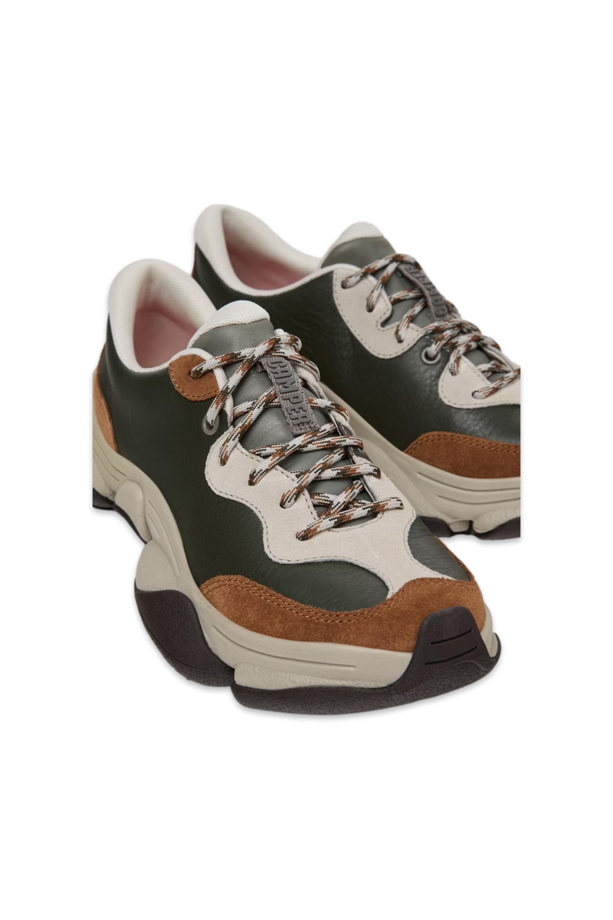 K201836 Karst 2 Sneakers Haki Kadın Spor Ayakkabı - Görsel 3