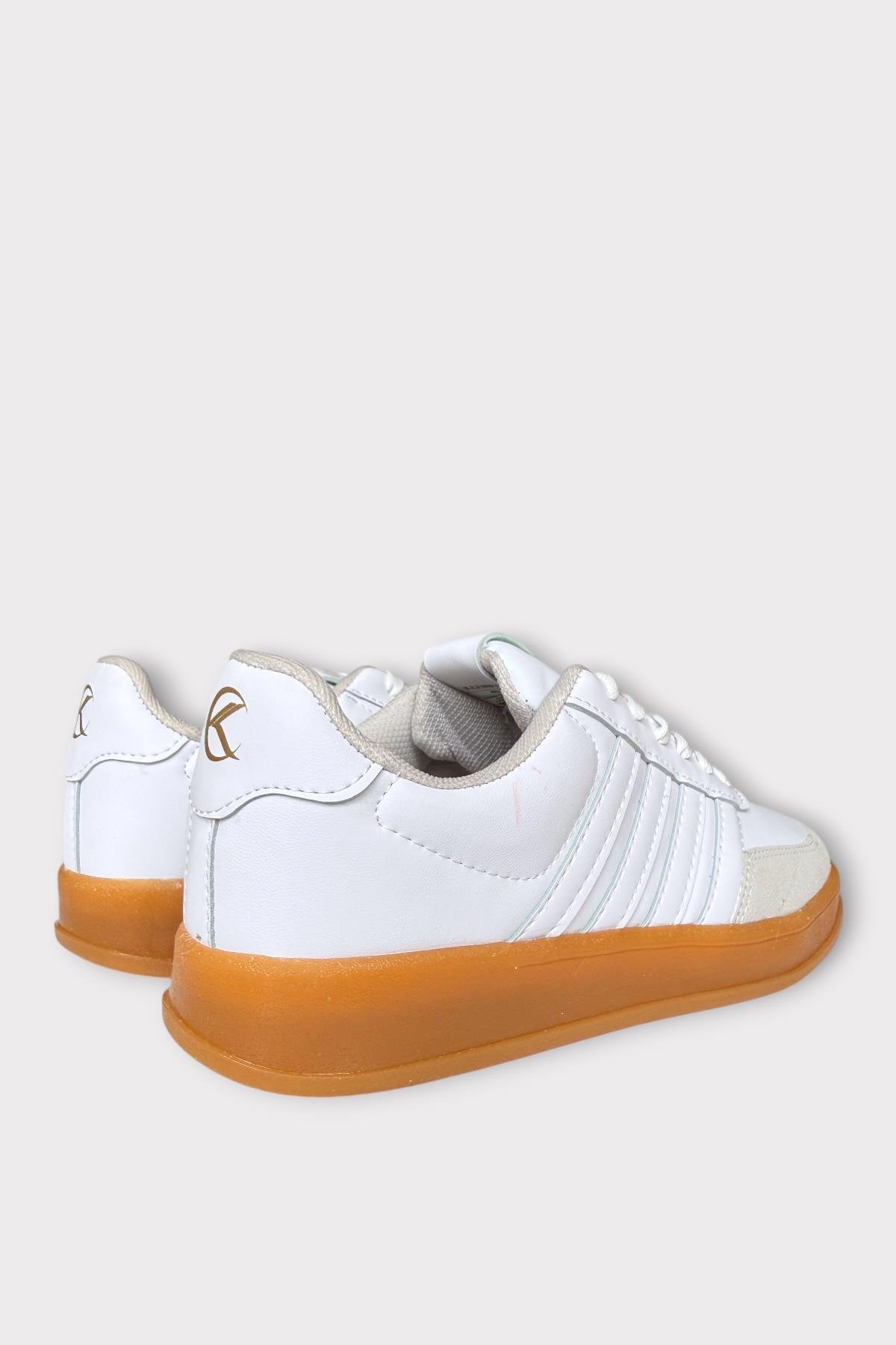 Liger Liger Erkek Günlük Bağcıklı Spor Ayakkabı BEYAZ Sneaker | Flo Beyaz - 6. görsel