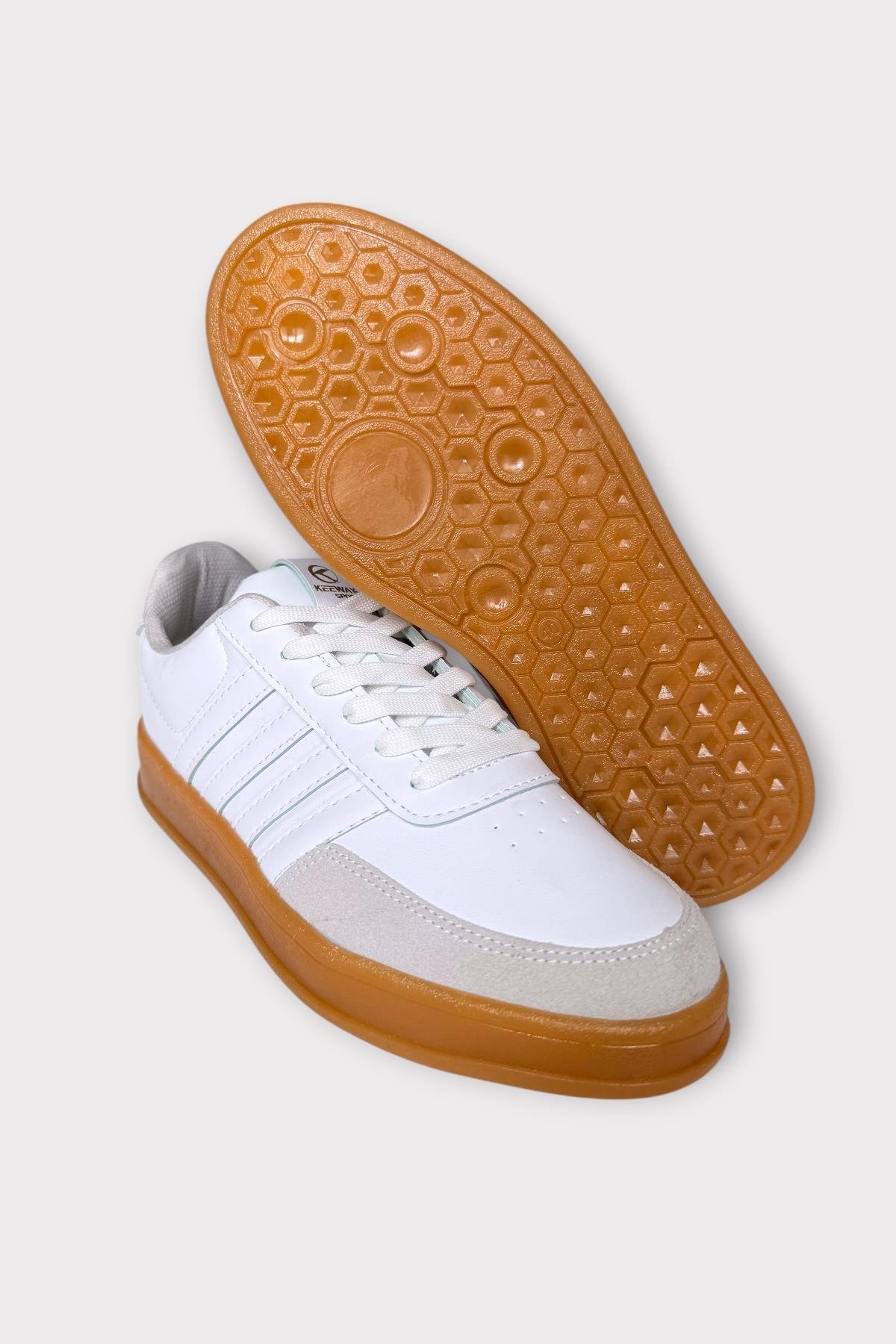 Liger Liger Erkek Günlük Bağcıklı Spor Ayakkabı BEYAZ Sneaker | Flo Beyaz - 7. görsel