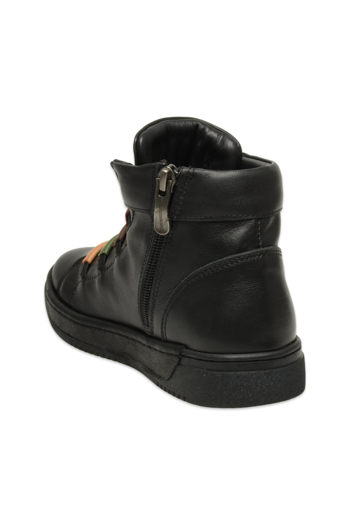 D25Kb-1155 Günlük Siyah Kadın Bot - Görsel 5