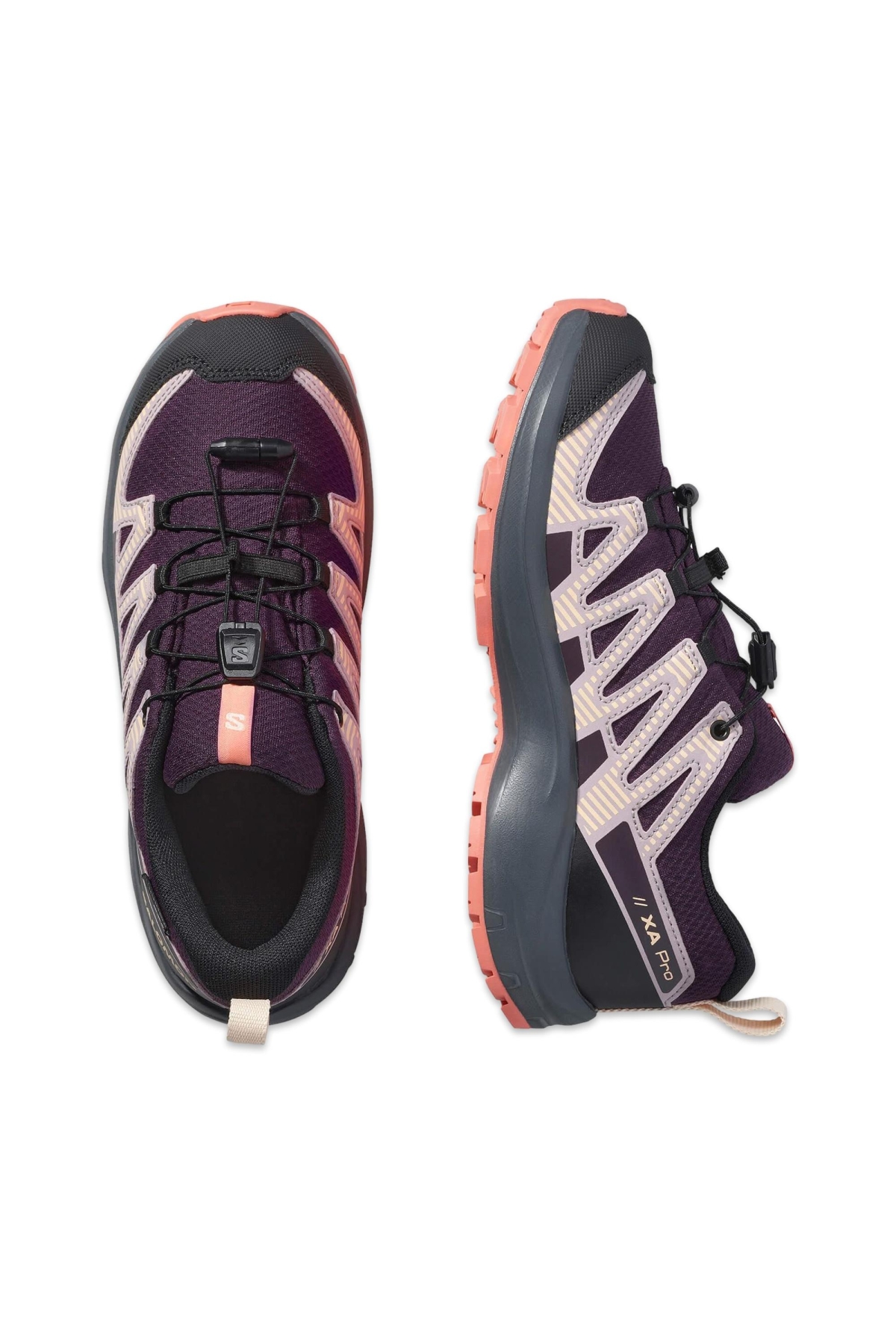 47729 G Xa Pro V8 Waterproof Outdoor Mor Unisex Ayakkabı - Görsel 4