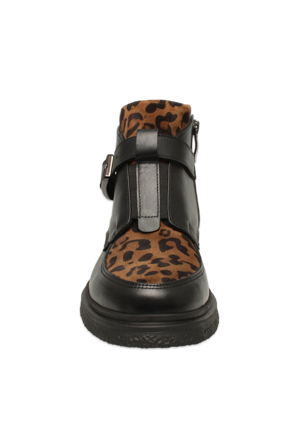 D25Kb-1575 Günlük Siyah-Kahverengi Kadın Bot - Görsel 4