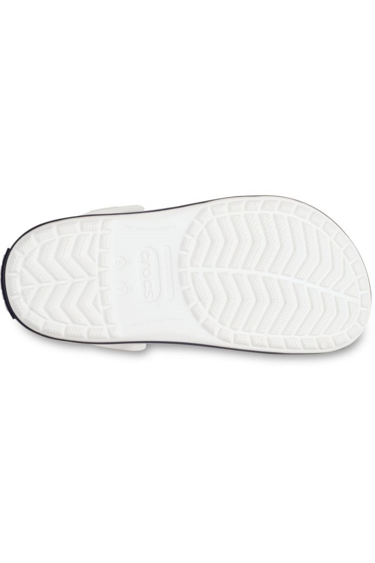 11016 Crocband Beyaz Unisex Terlik - Görsel 6