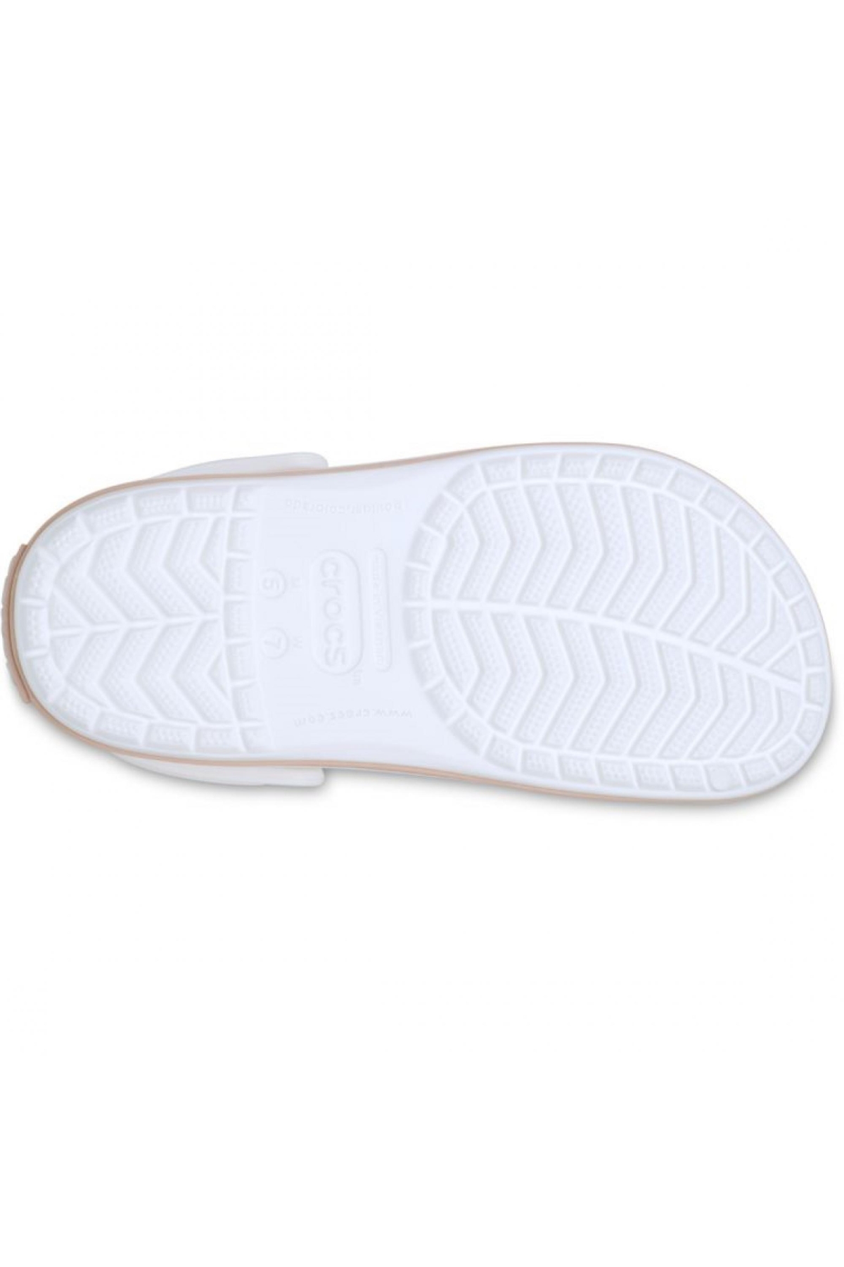 11016 Crocband Beyaz Unisex Terlik - Görsel 6