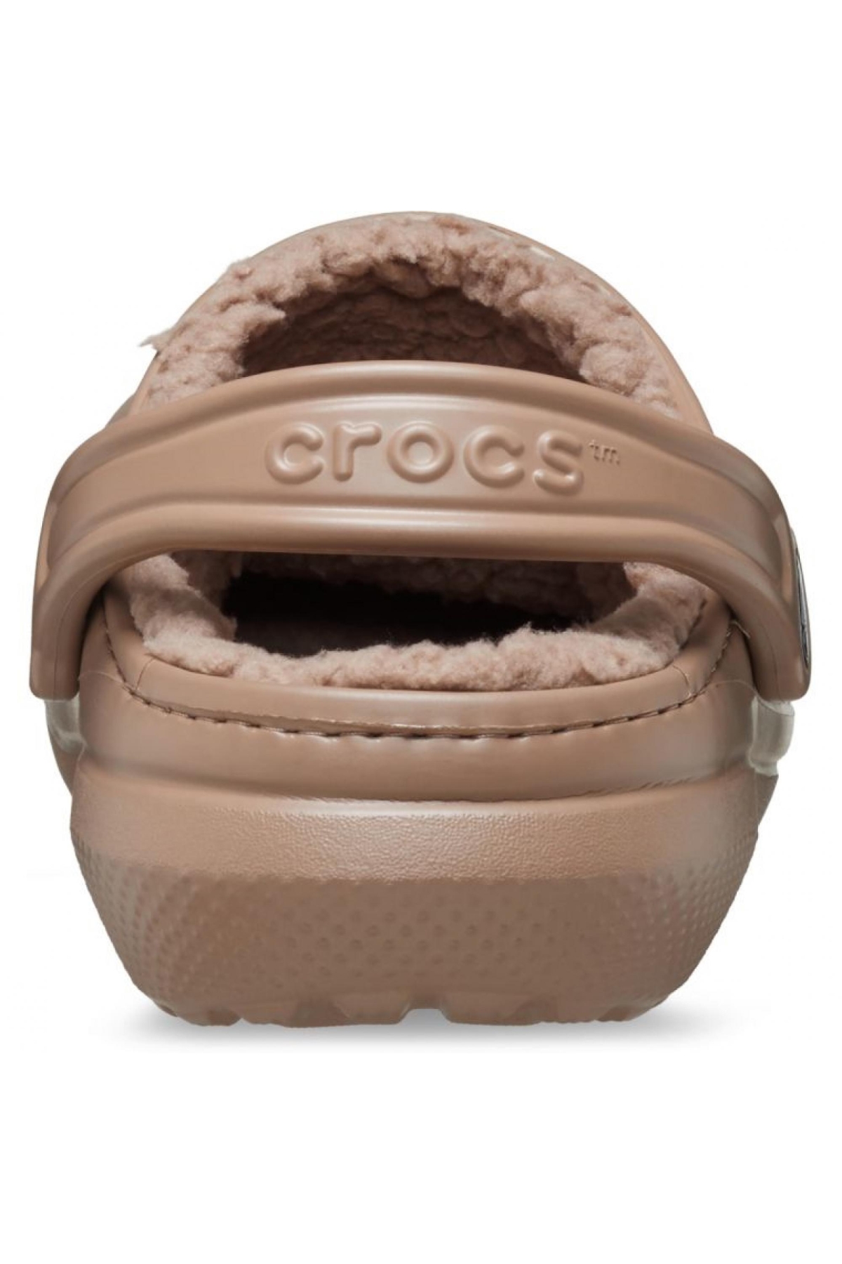 203591M Classic Lined Clog Karamel Unisex Terlik - Görsel 6