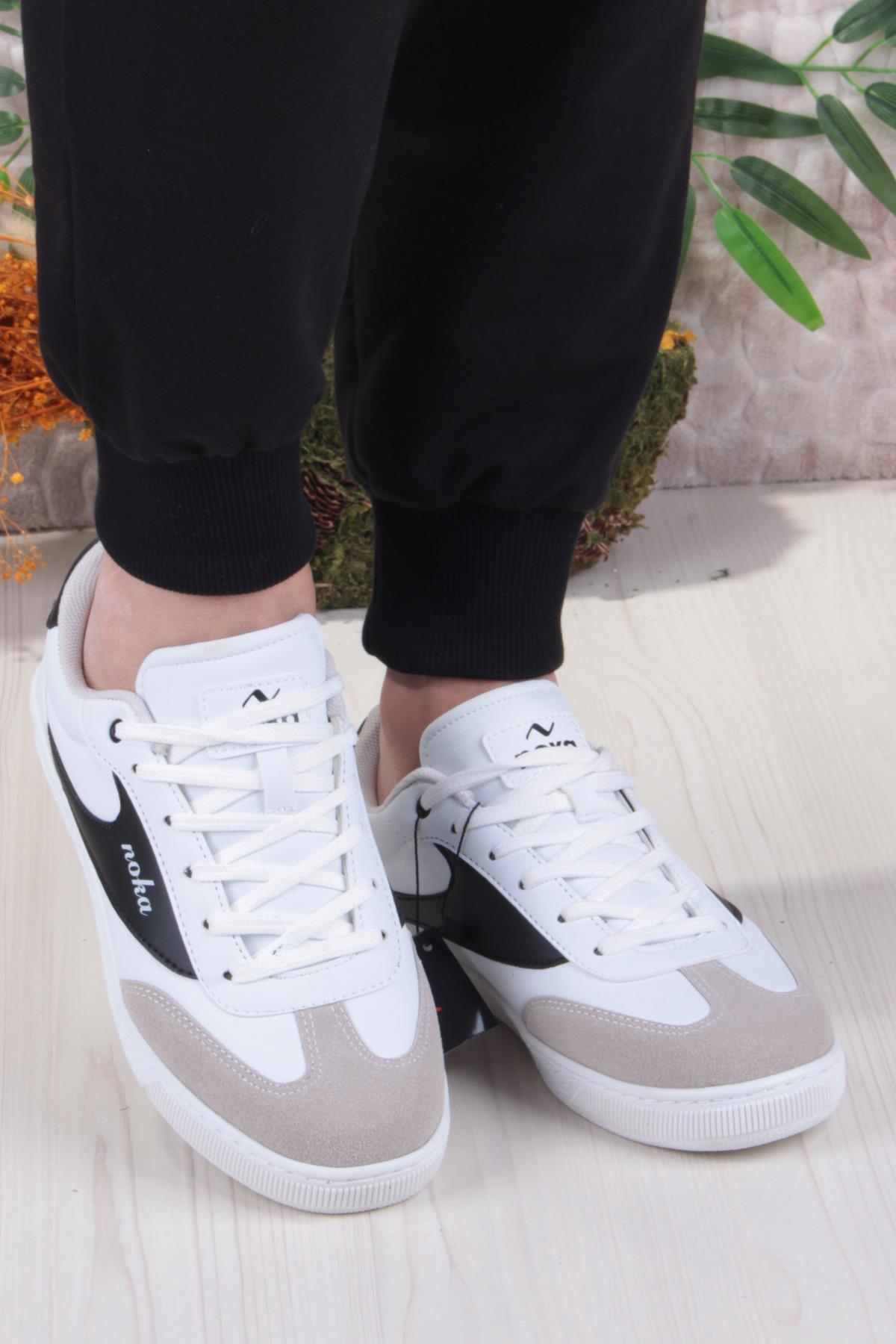 Noka İlizbon Rahat Memory Foam İç Taban Sneaker Erkek Ayakkabı - Görsel 3