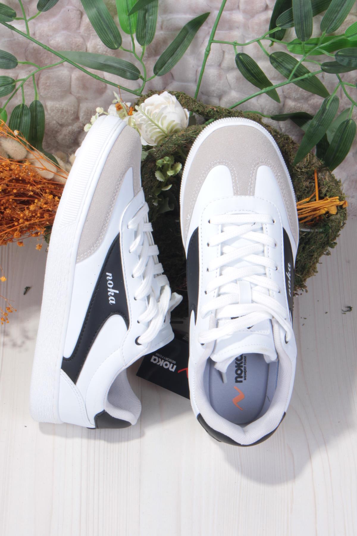 Noka İlizbon Rahat Memory Foam İç Taban Sneaker Erkek Ayakkabı - Görsel 6