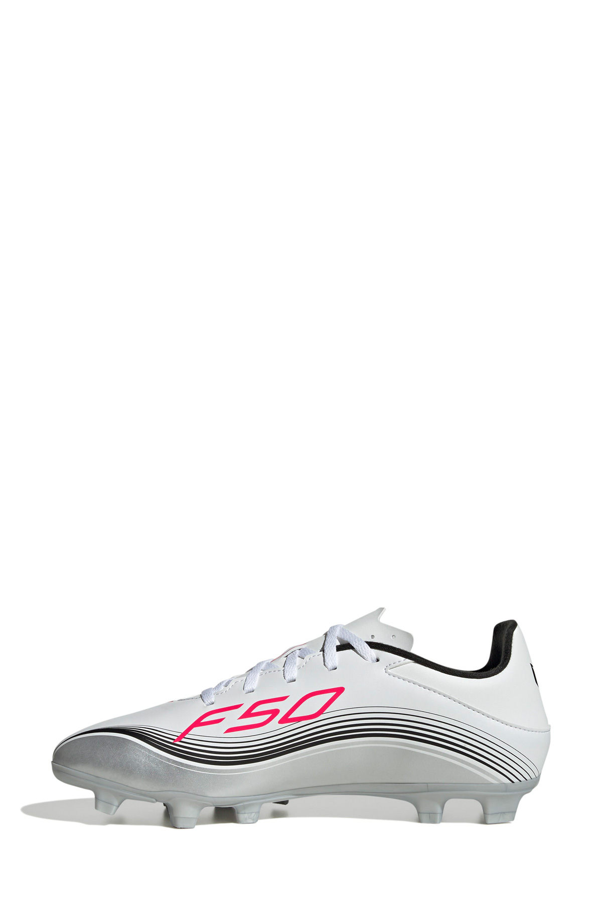 F50 MESSI CLUB FG/M Beyaz Erkek Krampon - Görsel 4