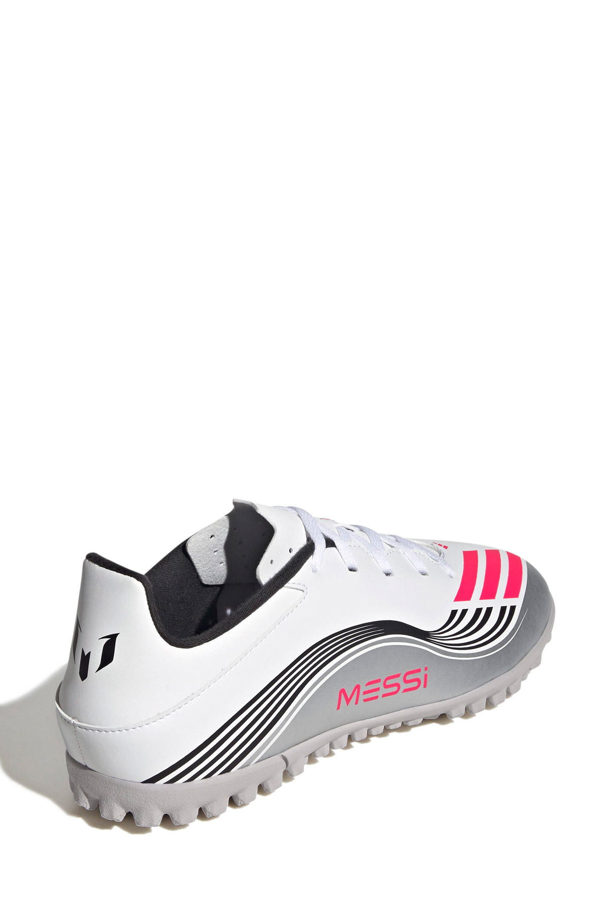 adidas F50 MESSI CLUB TF Beyaz Erkek Krampon - Görsel 5