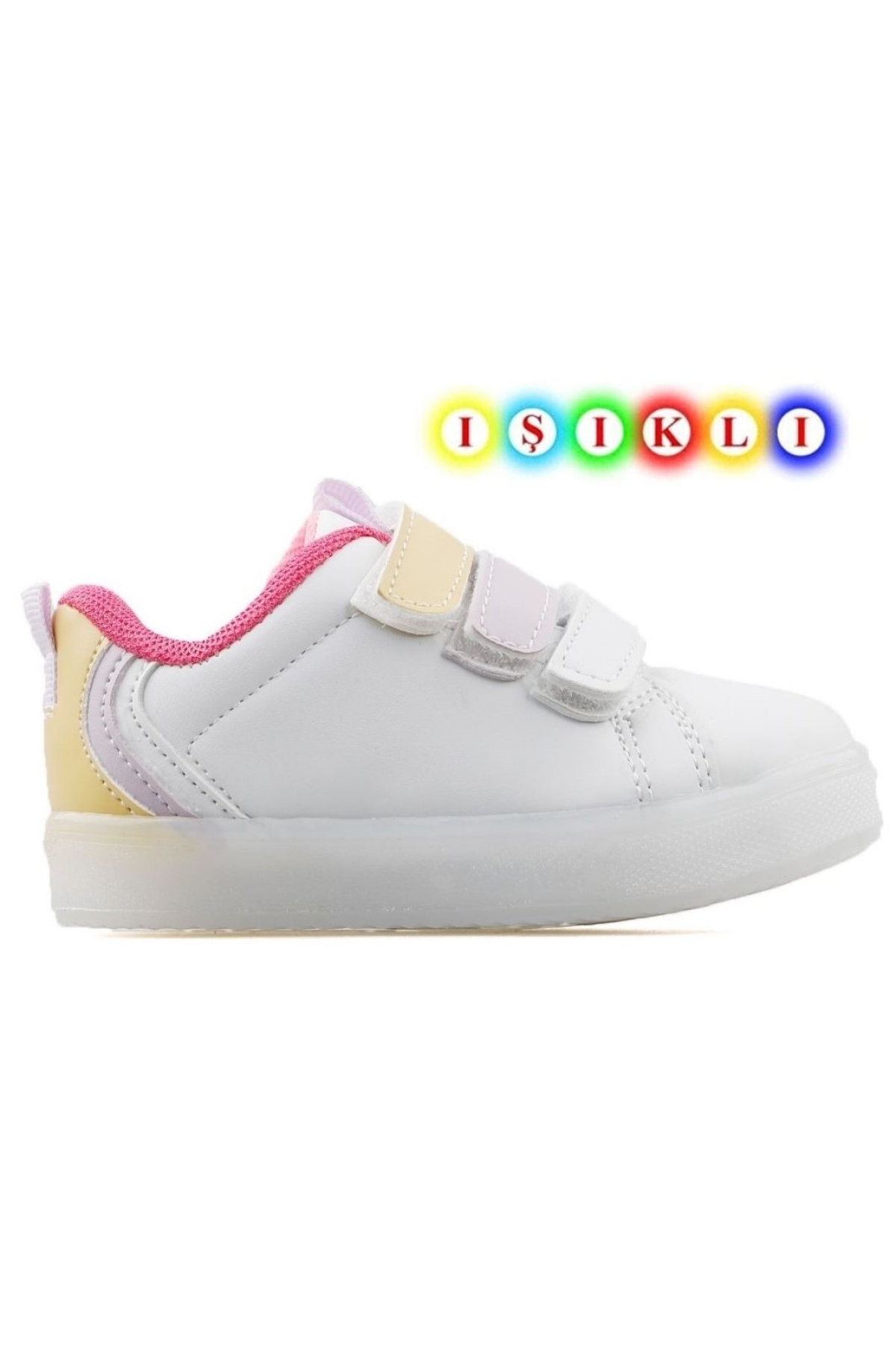 Kids Mami-Sun Işıklı Sneaker Çocuk Spor Ayakkabı - Görsel 3