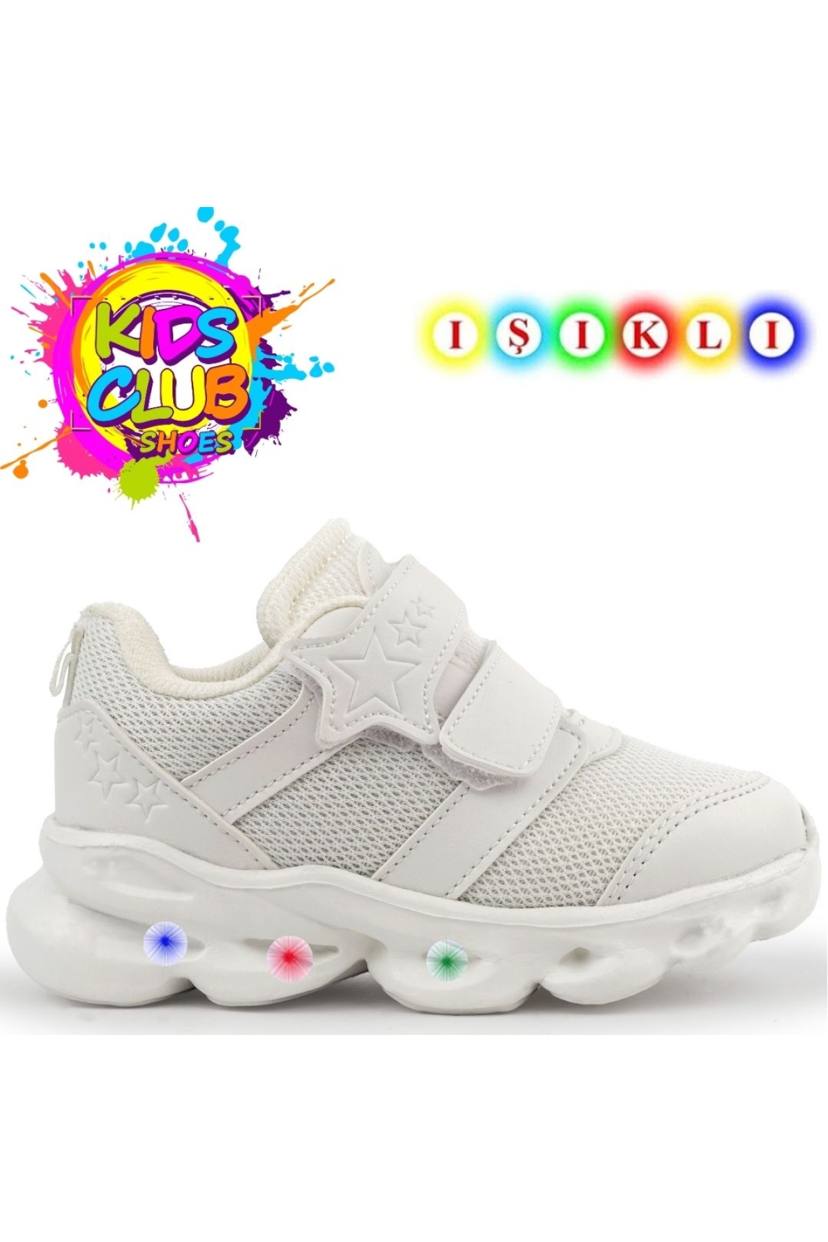 25-Caty Işıklı Ortopedik Taban Bebek Spor Ayakkabı - Görsel 3