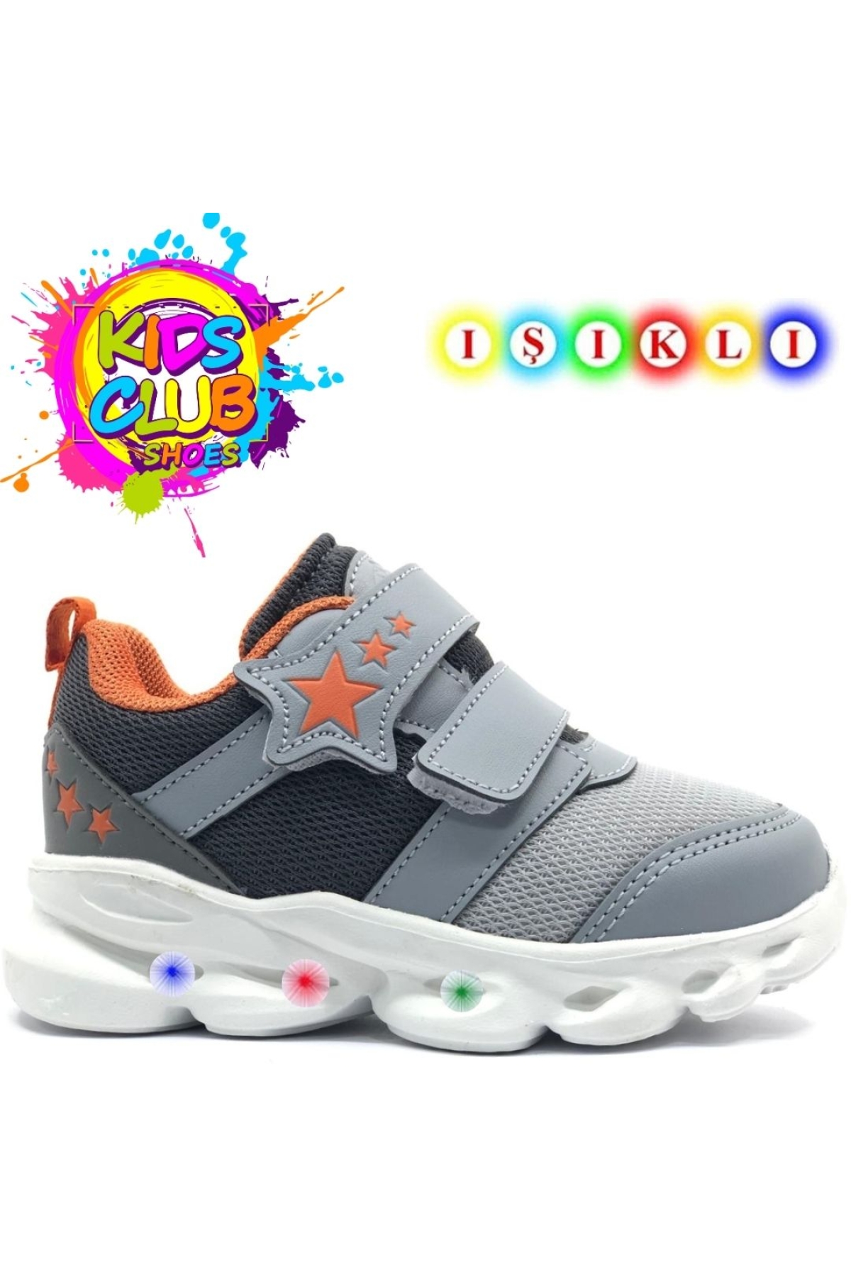 25-Caty Işıklı Ortopedik Taban Bebek Spor Ayakkabı - Görsel 3