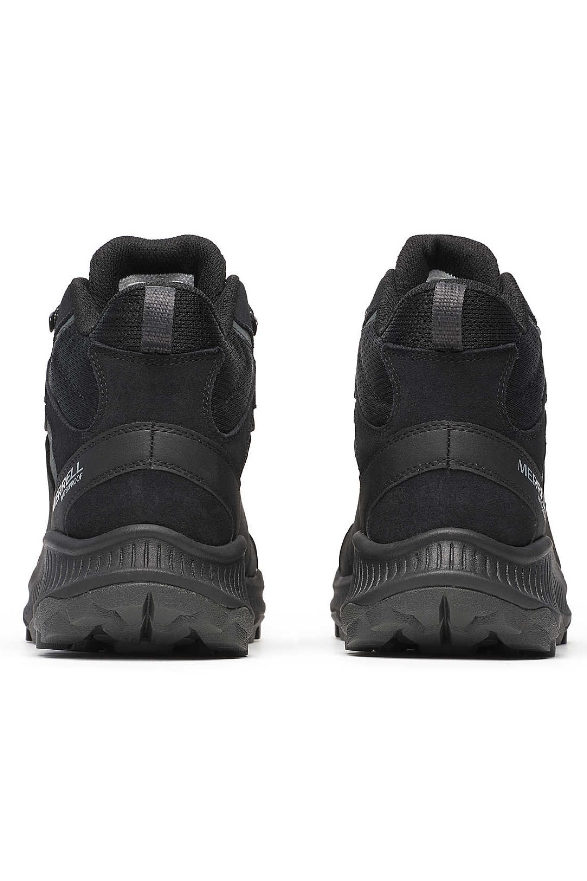 Merrell Siyah Merrell Speed Strike 2 LTR Mid Wp Waterproof J038071 Hakiki Deri Erkek Bot