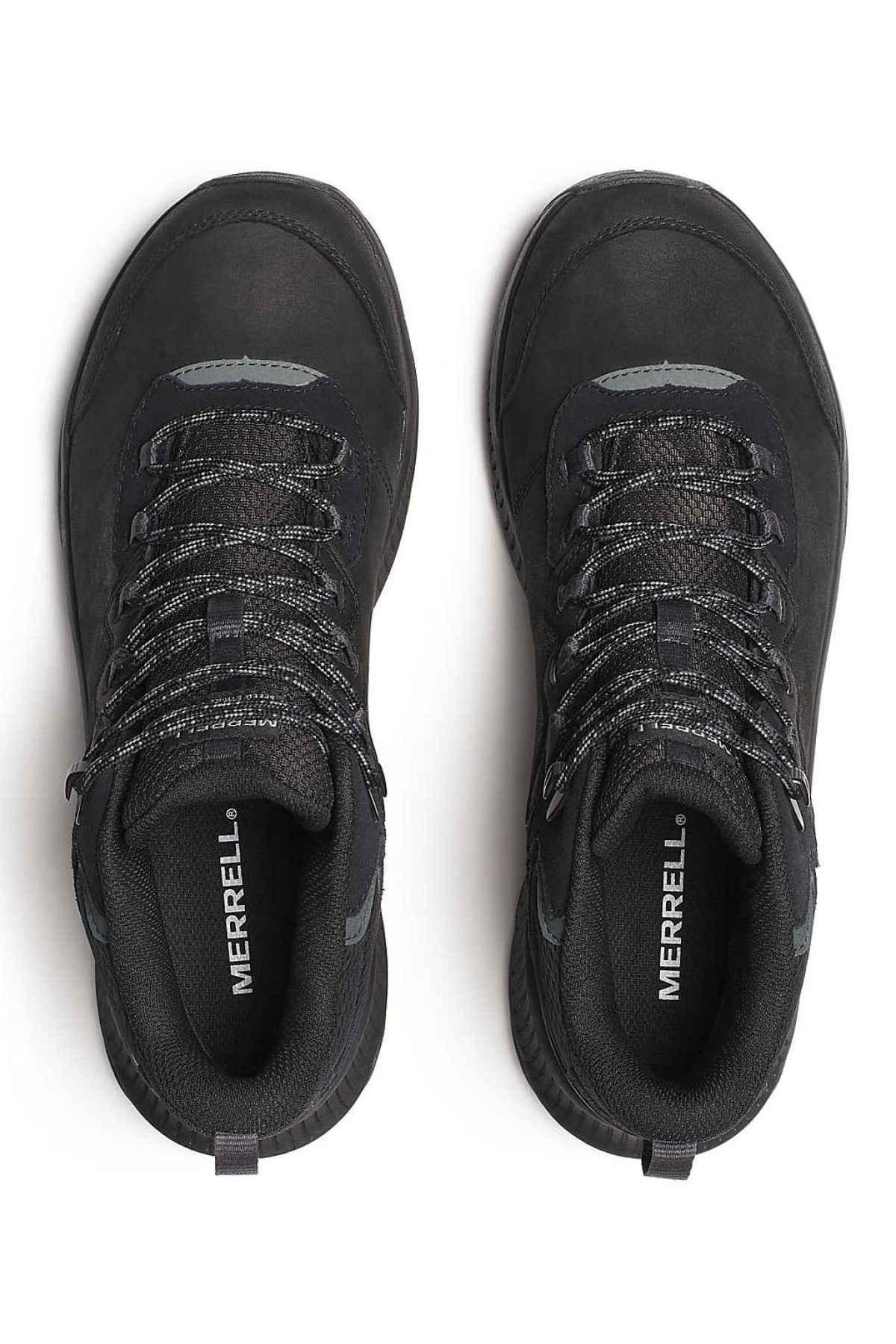 Merrell Siyah Merrell Speed Strike 2 LTR Mid Wp Waterproof J038071 Hakiki Deri Erkek Bot