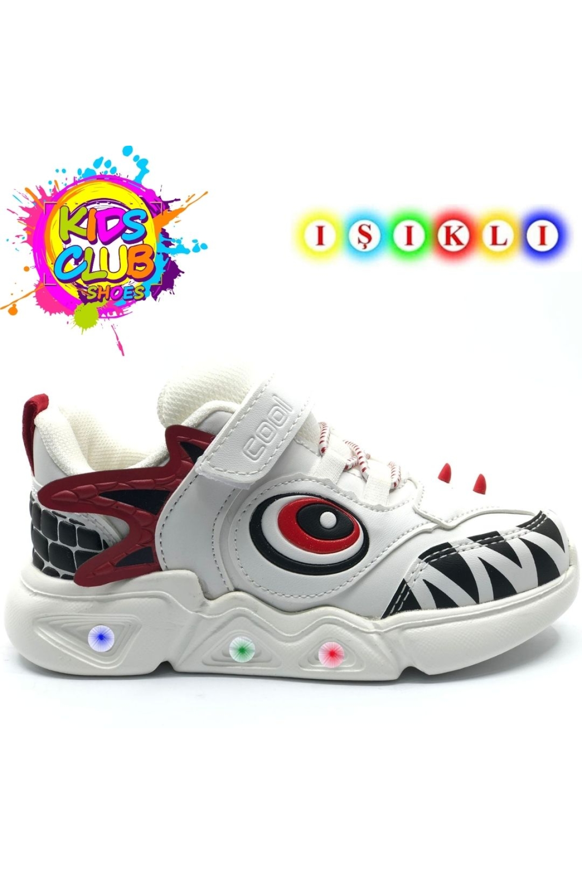 Stego Işıklı Ortopedik Çocuk Spor Ayakkabı - Görsel 5