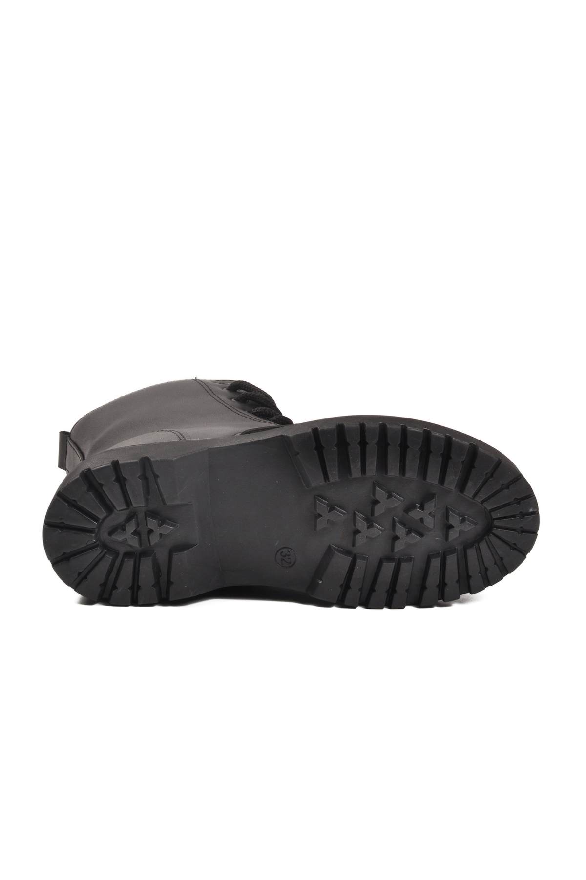 Aspor Siyah İçi Polarlı Bağcıklı Fermuarlı Kız Çocuk Bot - Görsel 6