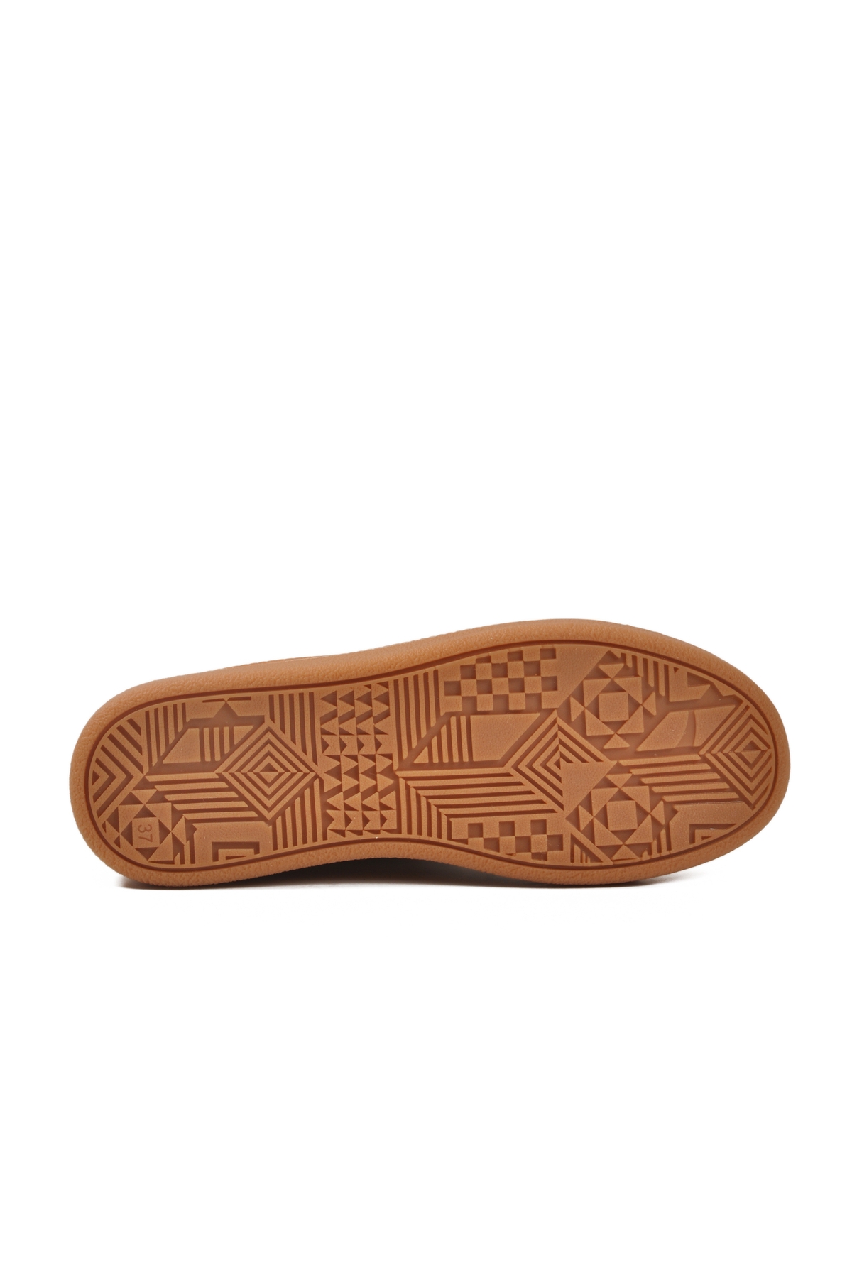 Krem Bağcıklı Kadın Casual Ayakkabı - Görsel 6