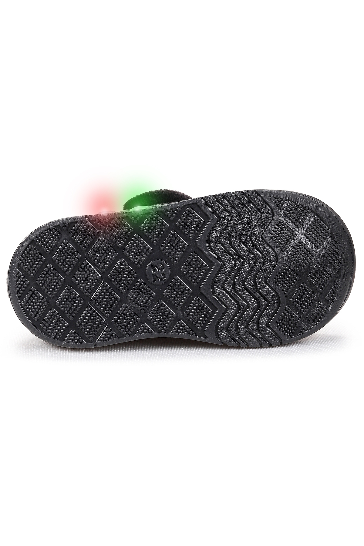 Petri Günlük Işıklı Kız Bebek Ev Okul Kreş Panduf Siyah - Görsel 6