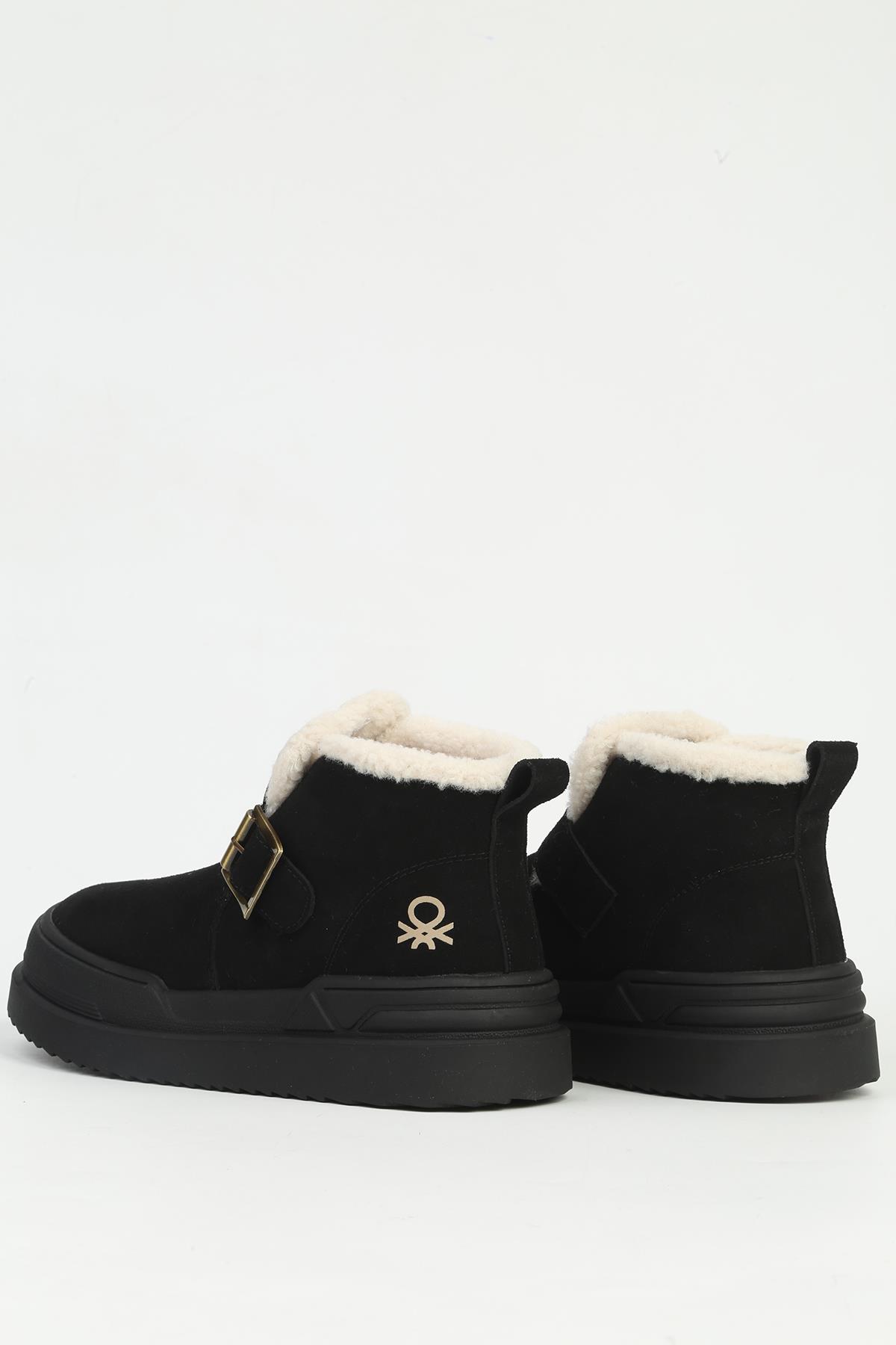 Siyah Kadın Bot İTHAL BNI-12047 - Görsel 5