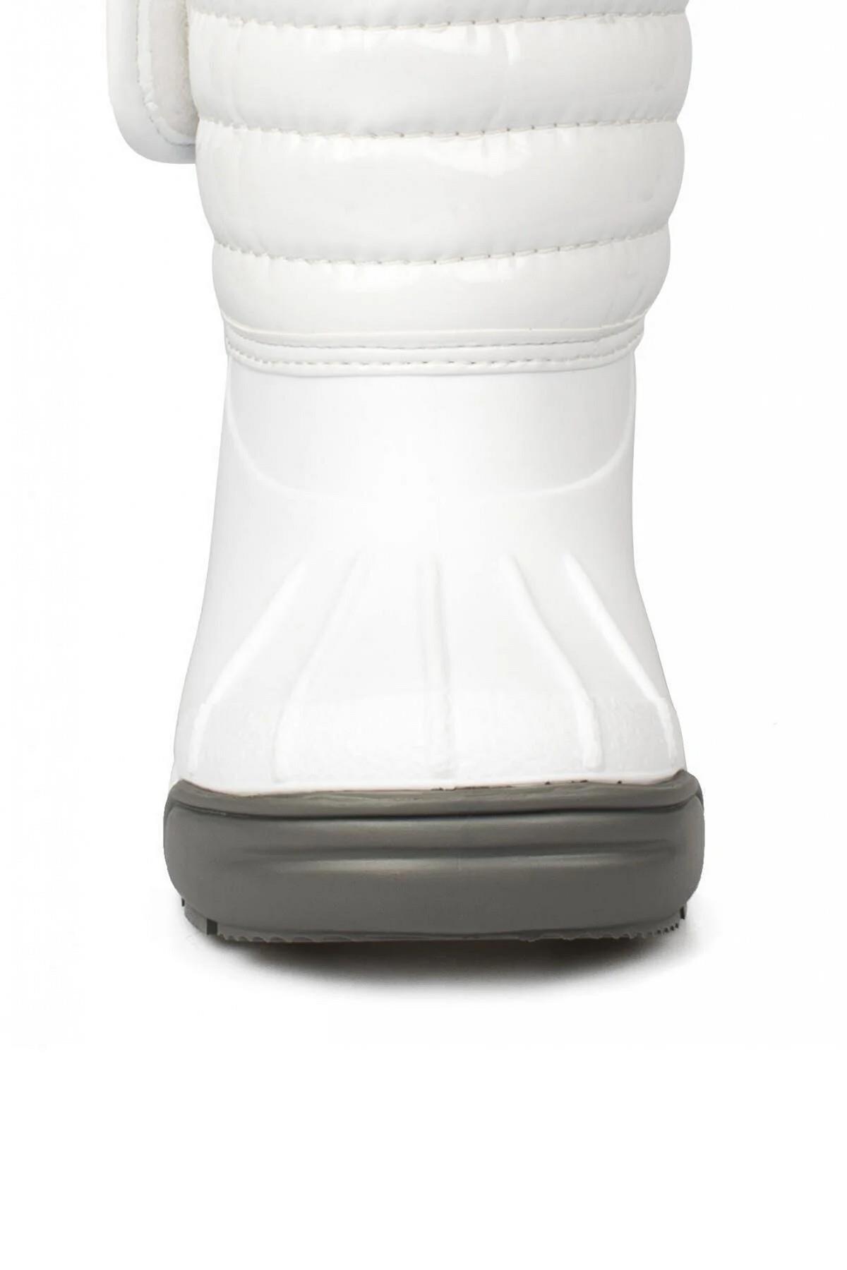 W10168-001 Topo Ski Charol Çocuk Yağmur Çizmesi - Görsel 4