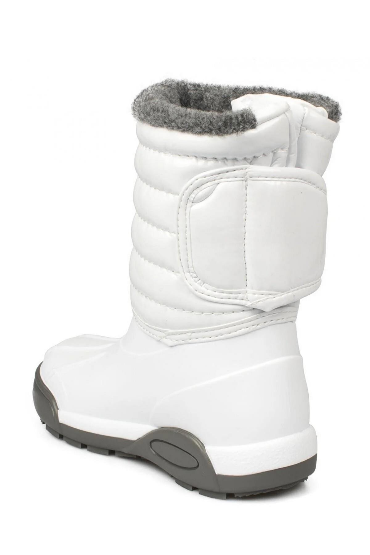 W10168-001 Topo Ski Charol Çocuk Yağmur Çizmesi - Görsel 5