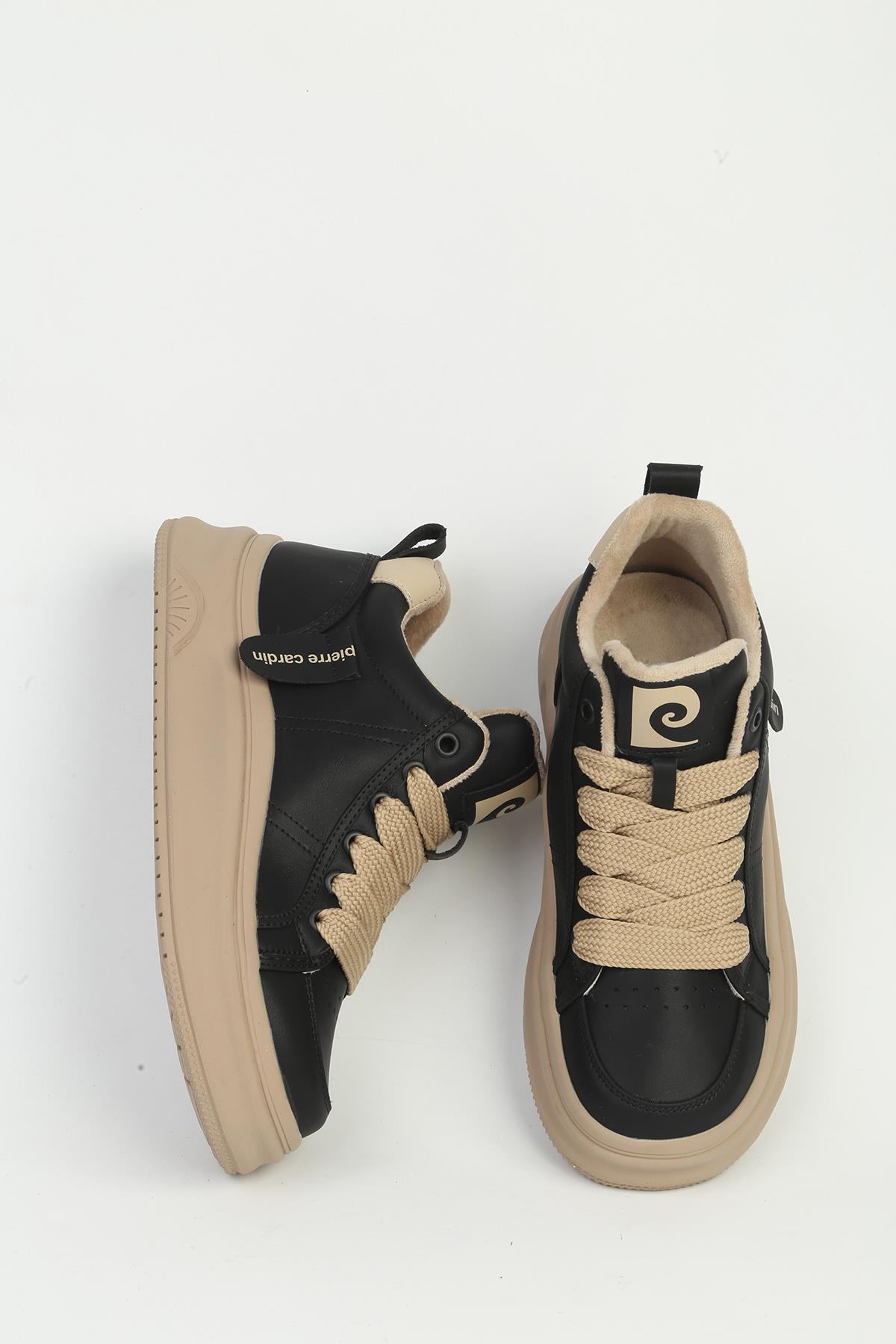 Siyah Kadın Spor Ayakkabı İTHAL PCI-11517 - Görsel 5