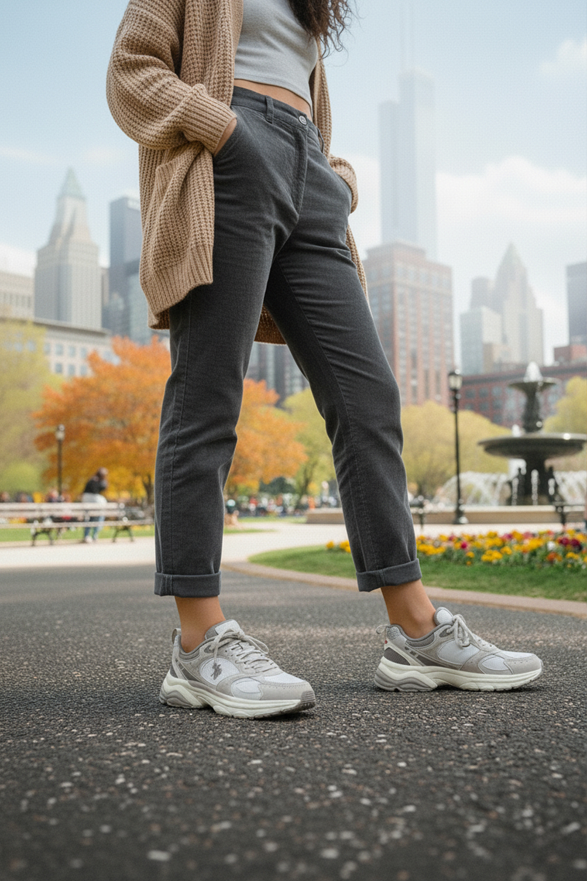 JUNO 5PR Vizon Kadın Sneaker - Görsel 3