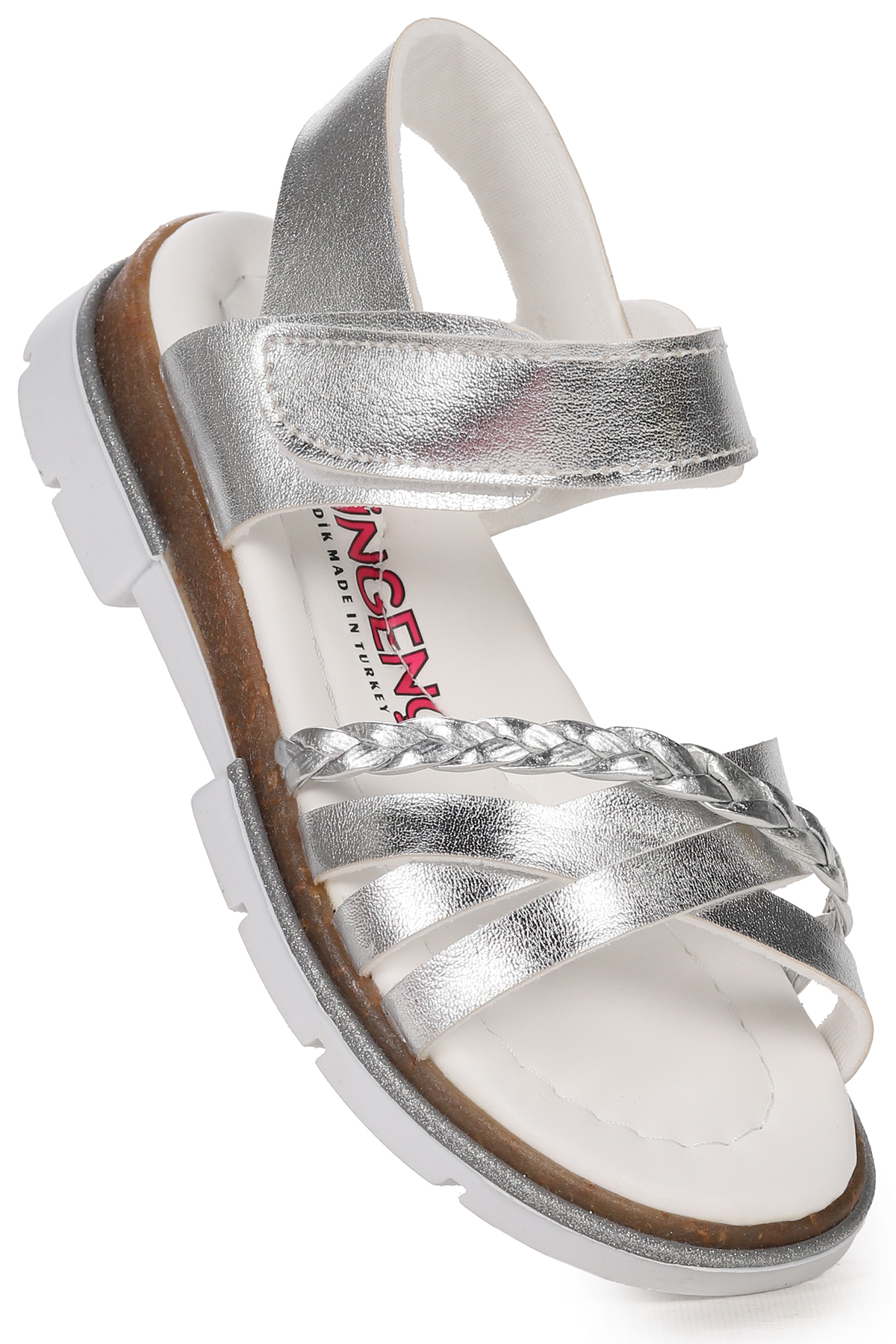 Kız Çocuk Sandalet Şb 2469-78 Gümüş - Görsel 2