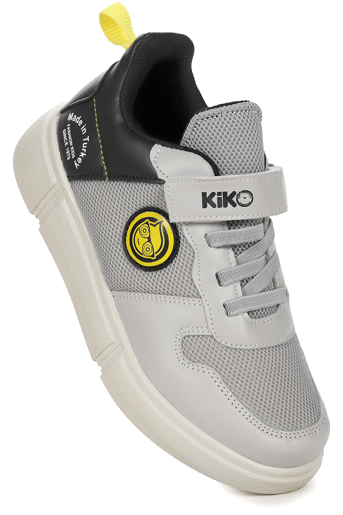 Nicce Cırtlı Fileli Erkek Çocuk Spor Ayakkabı Buz - Siyah - Görsel 2