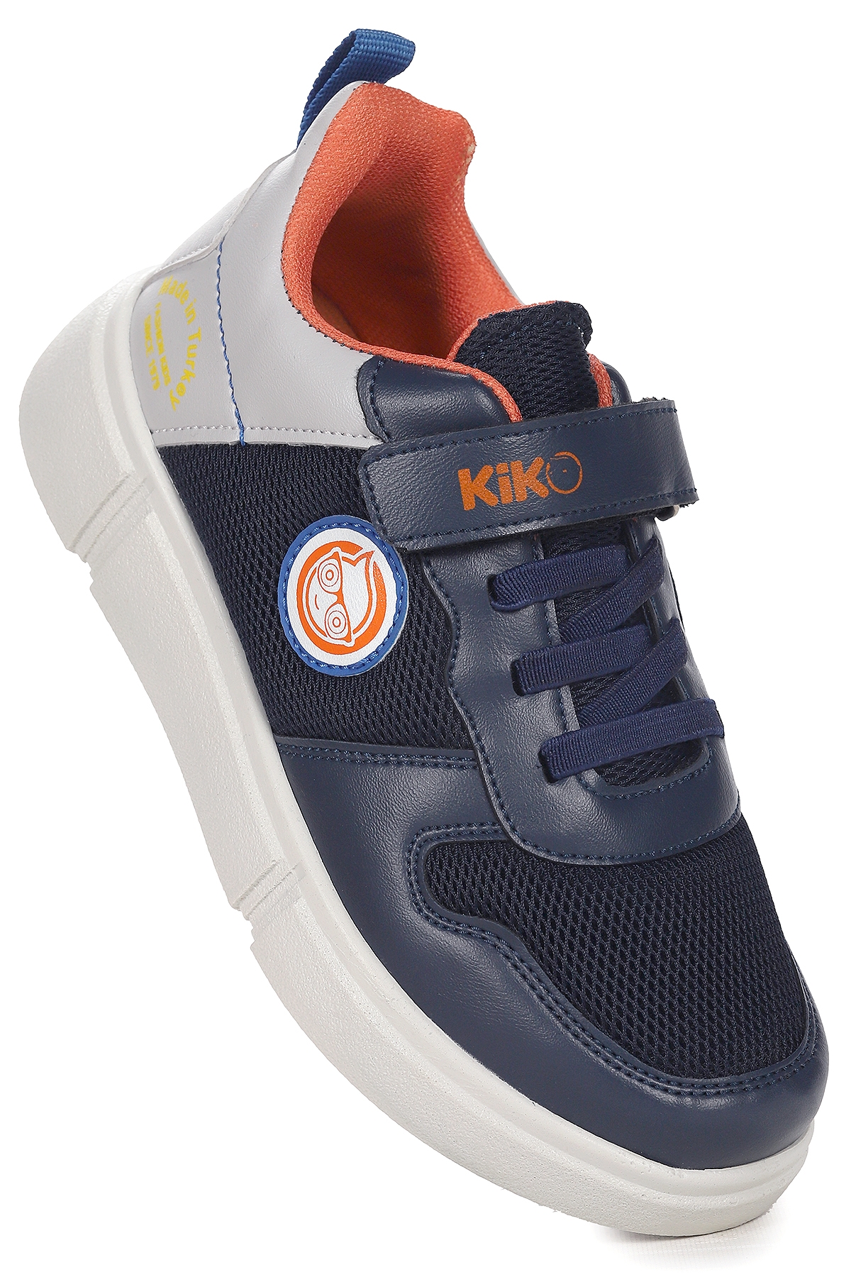 Nicce Cırtlı Fileli Erkek Çocuk Spor Ayakkabı Lacivert - Buz - Görsel 2