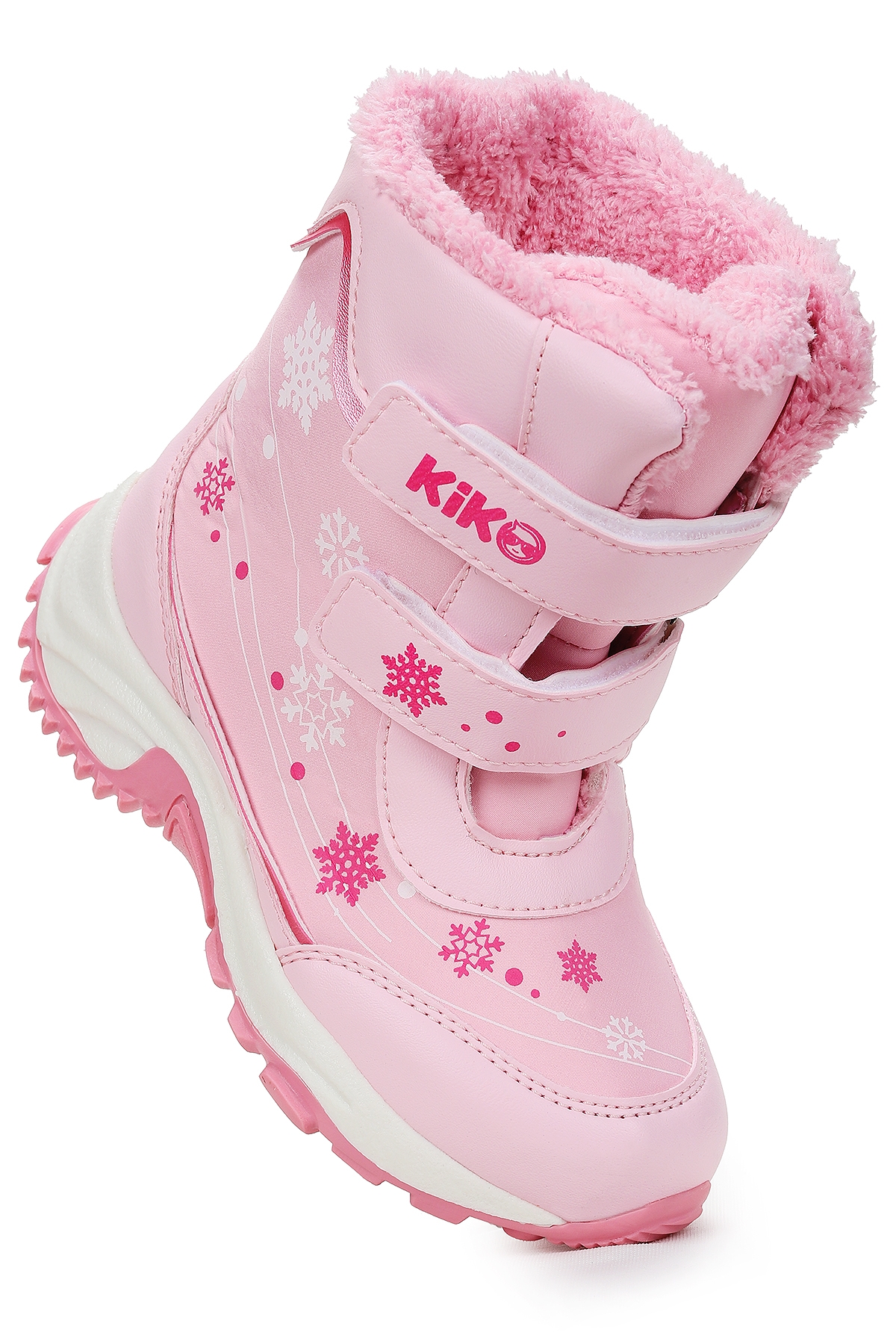 Kiko Kids Kiko Kids Kartanesi Cırtlı Kız Çocuk Kar Bot Soğuk Suya Dayanıklı Pembe | Flo Pembe - 2. görsel