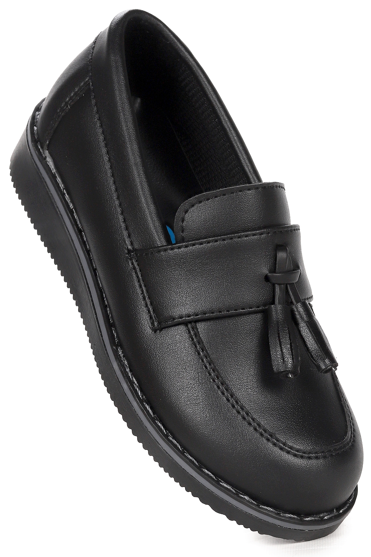 Cision Cilt Papyonlu Erkek Çocuk Okul Sünnet Ayakkabısı Siyah - Görsel 2