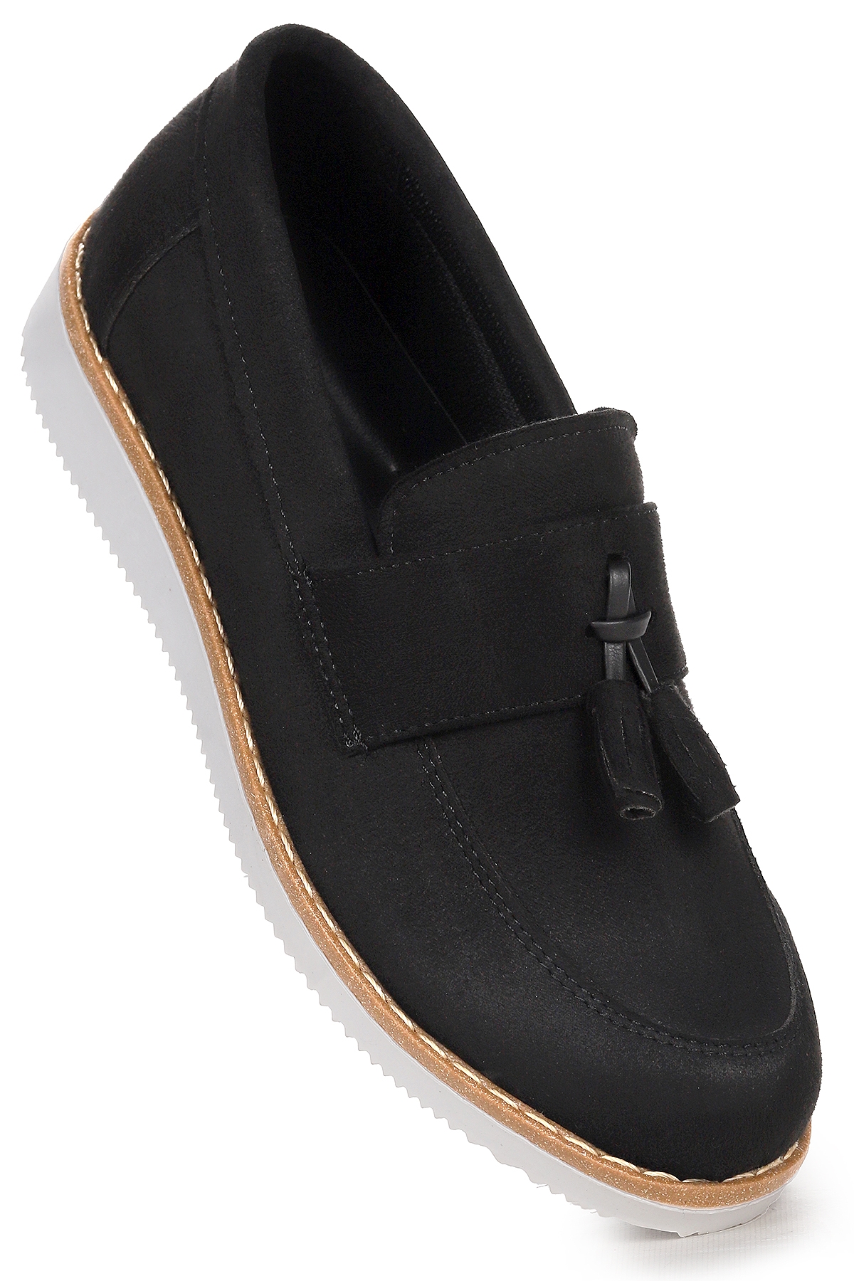 Cision Süet Papyonlu Erkek Çocuk Okul Sünnet Ayakkabısı Siyah - Görsel 2