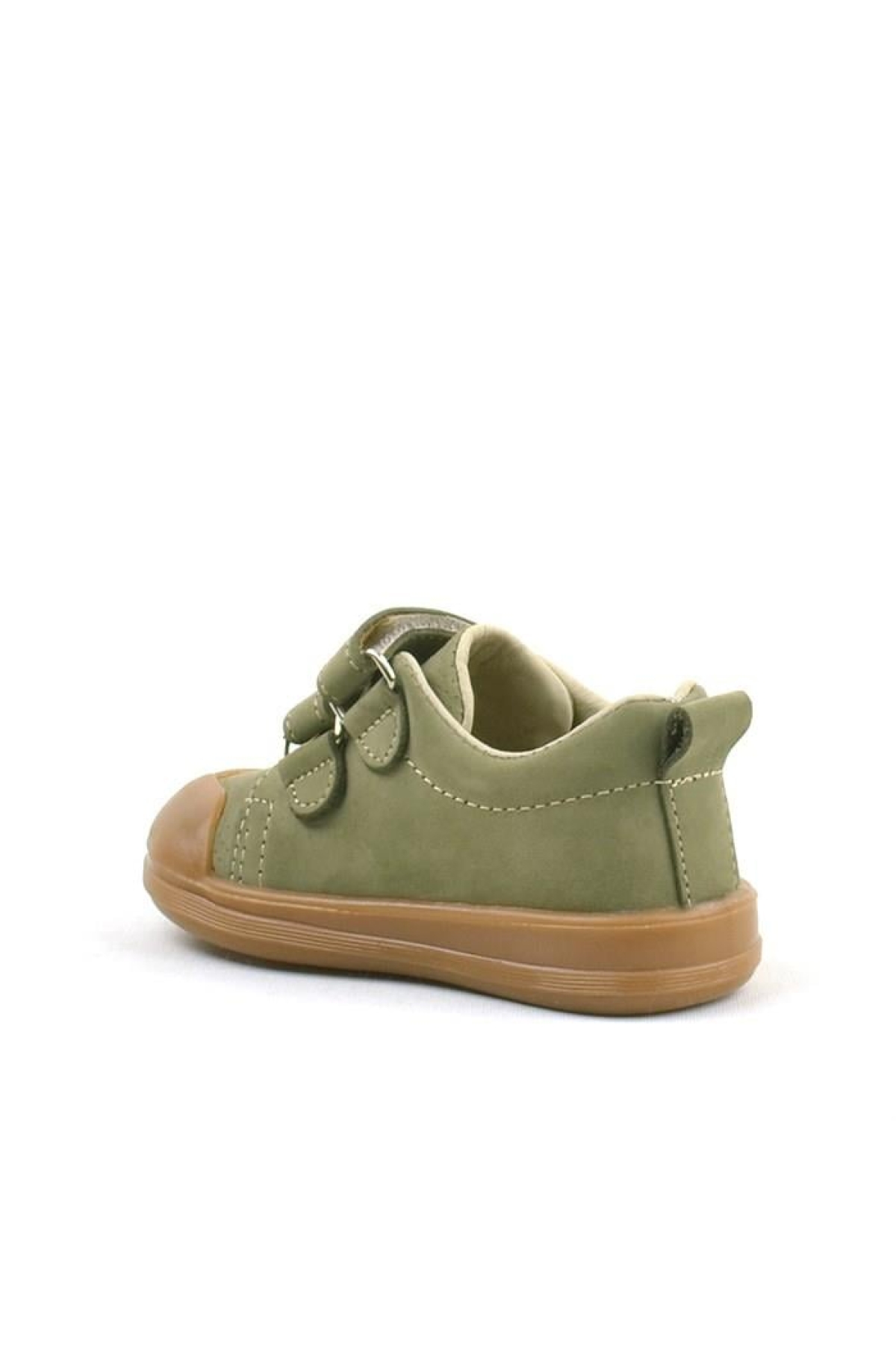 Rakerplus Rakerplus Sonic Hakiki Deri Haki Cırtlı Anatomik Bebek Spor Ayakkabı Sneaker Flo'da! Haki - 4. görsel