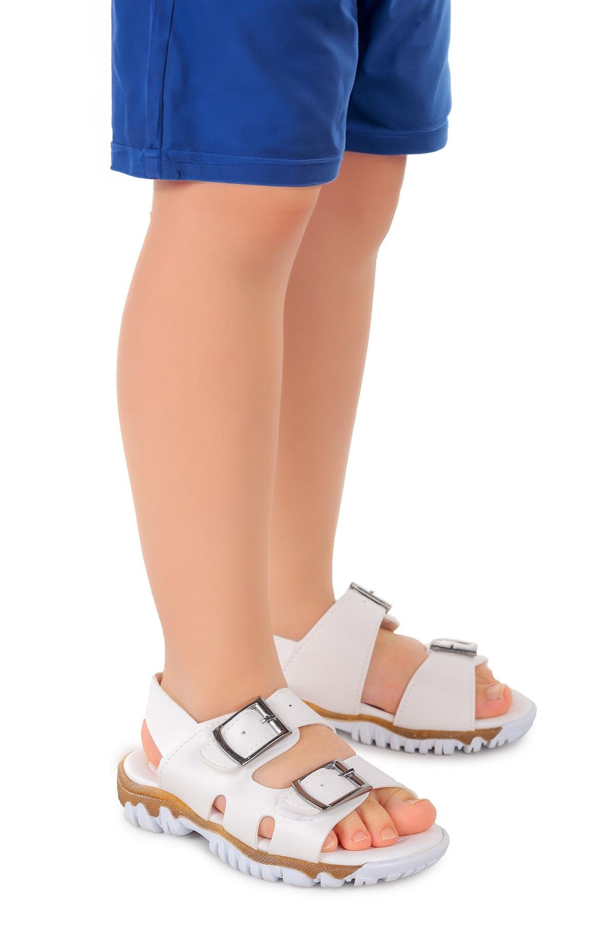 Erkek Çocuk Sandalet Arz 2359 Beyaz - Görsel 4
