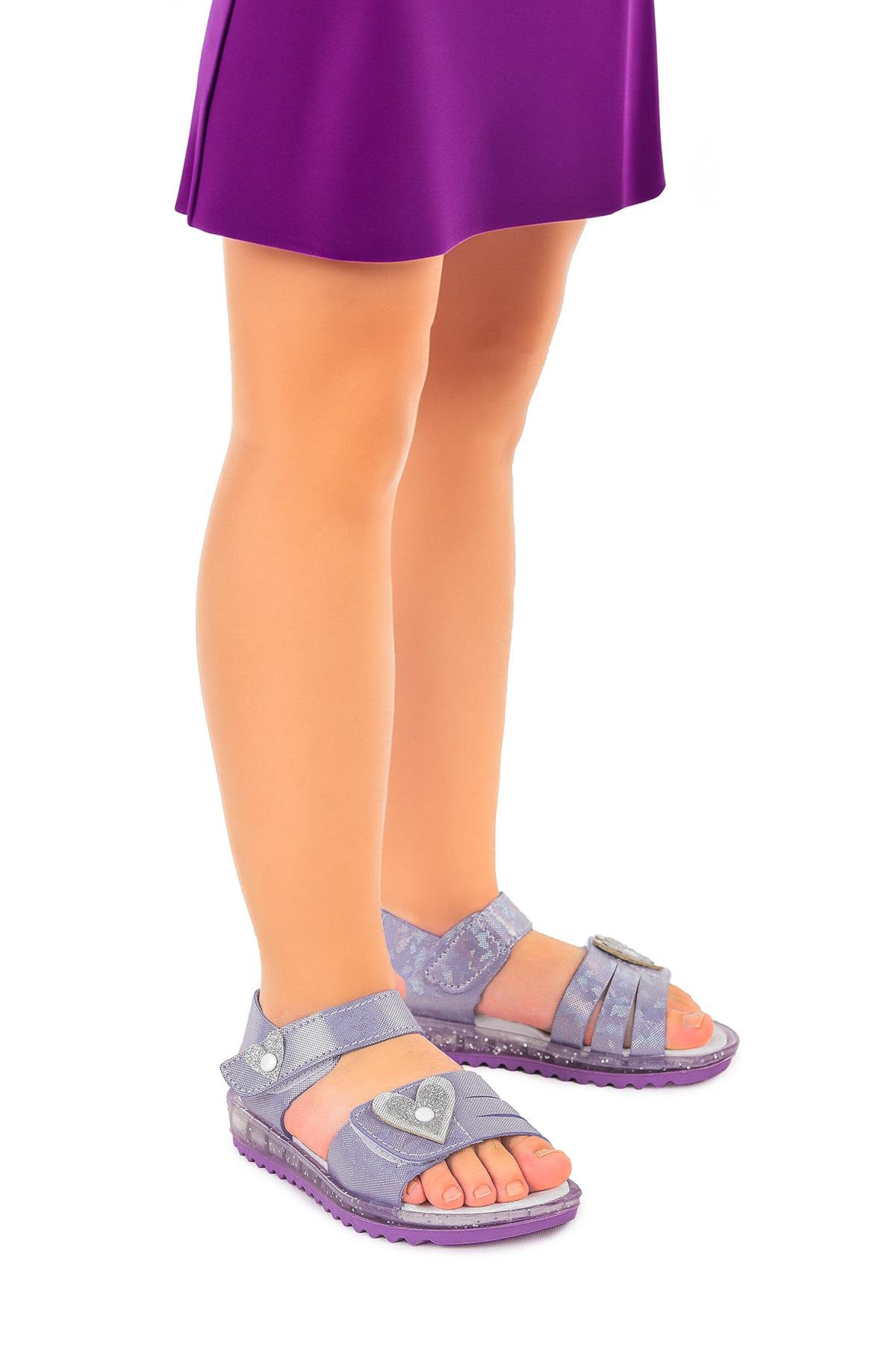 Kız Çocuk Sandalet Arz 2351 Lila - Görsel 4