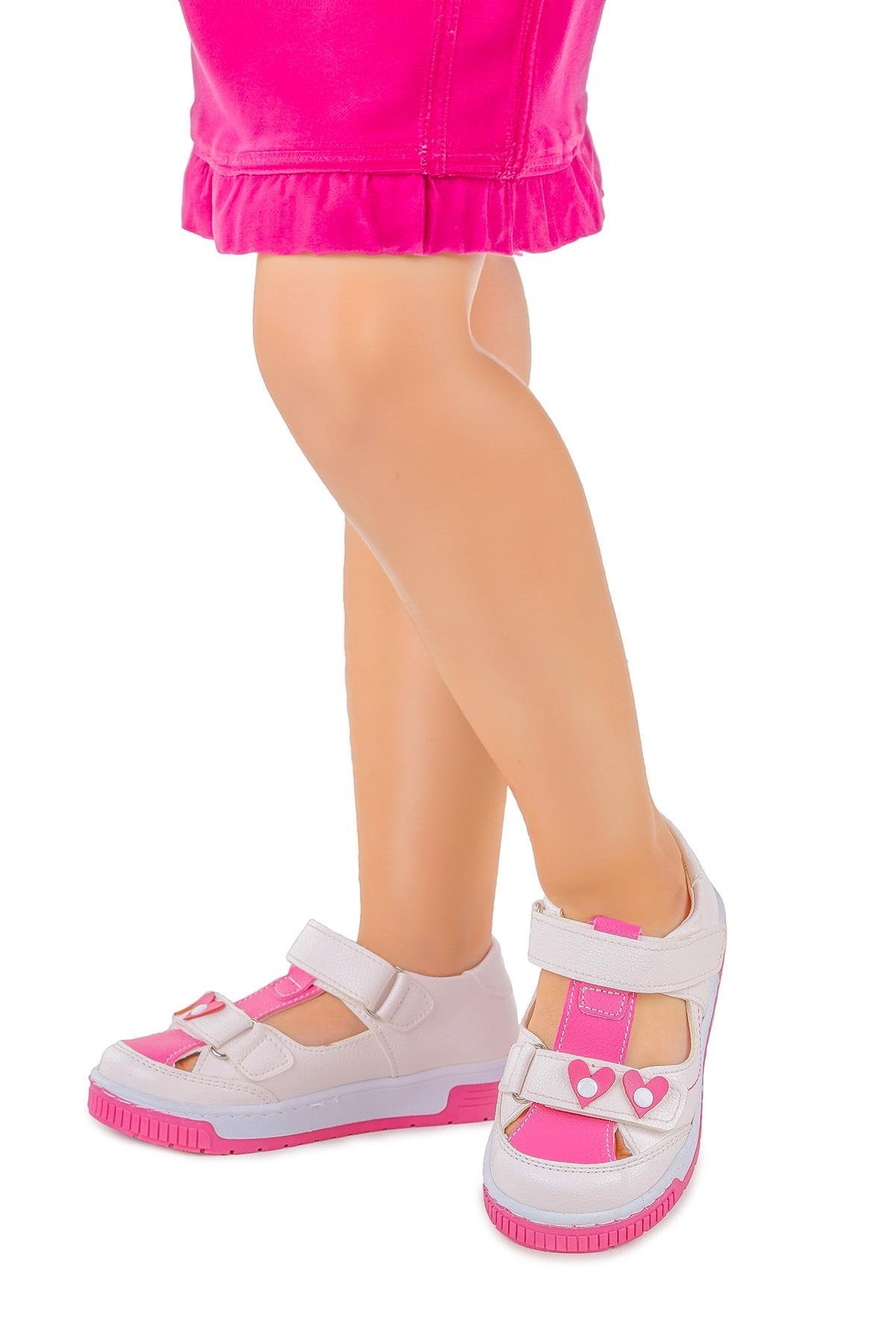 Kız Çocuk Günlük Ayakkabı Arz 2327 Beyaz - Görsel 4